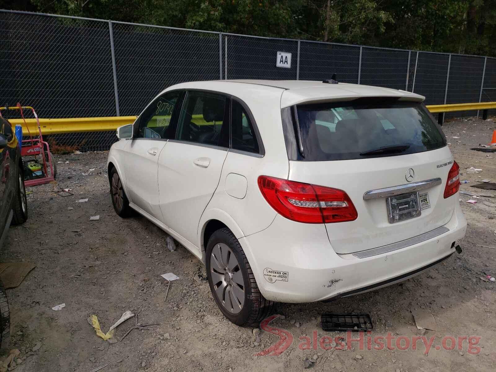 WDDVP9AB1EJ001526 2014 MERCEDES-BENZ B-CLASS