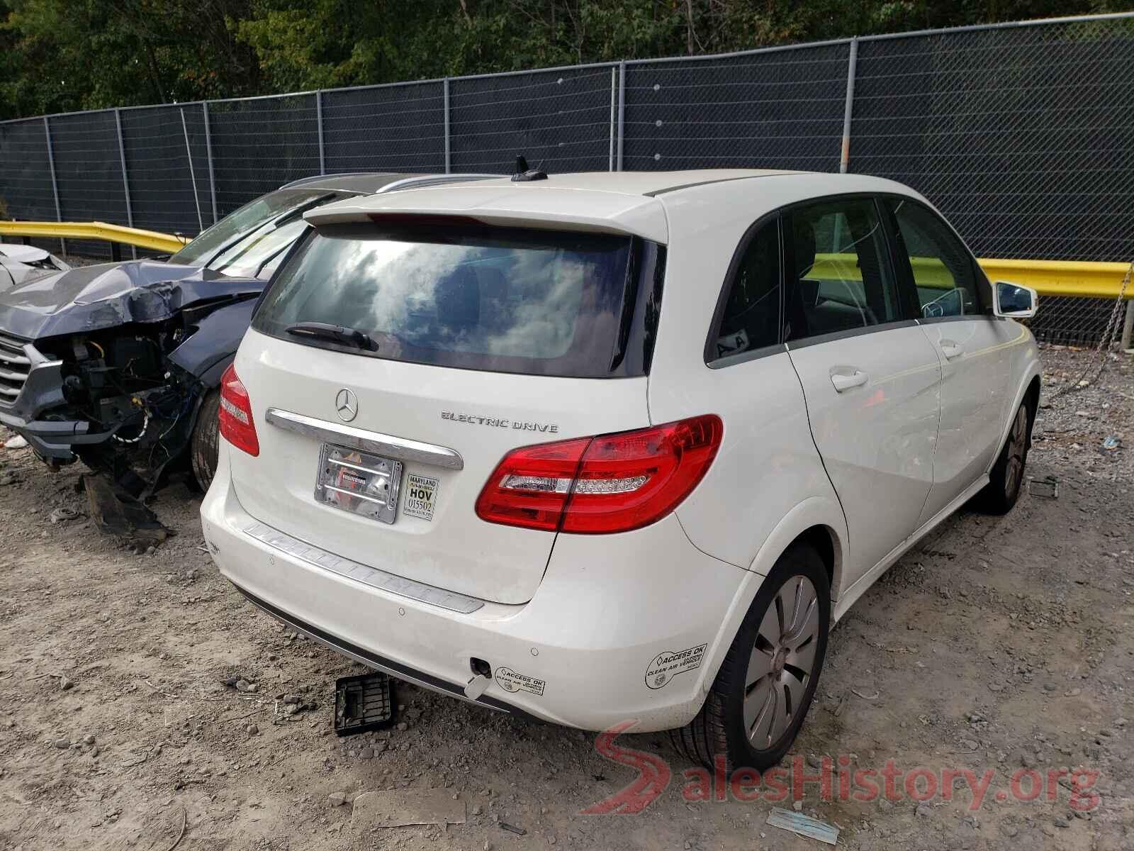 WDDVP9AB1EJ001526 2014 MERCEDES-BENZ B-CLASS