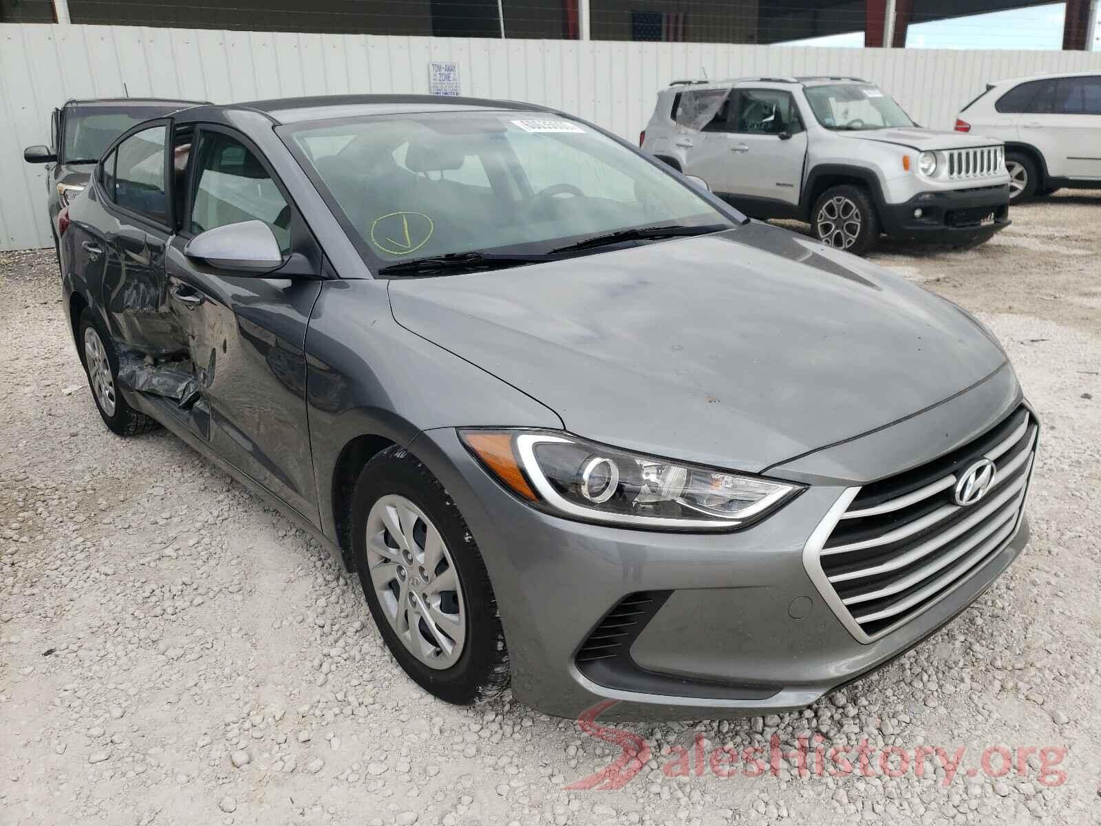 KMHD74LF9JU625166 2018 HYUNDAI ELANTRA