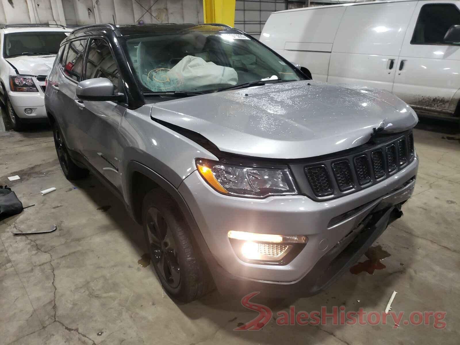 3C4NJDBB8KT754584 2019 JEEP COMPASS