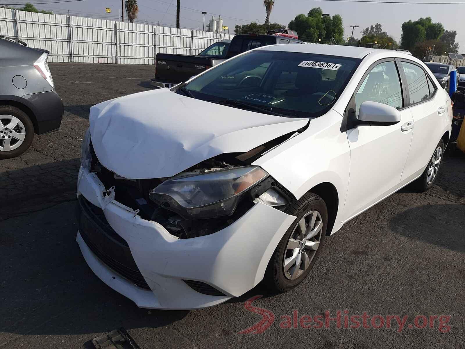 5YFBURHE4GP368375 2016 TOYOTA COROLLA