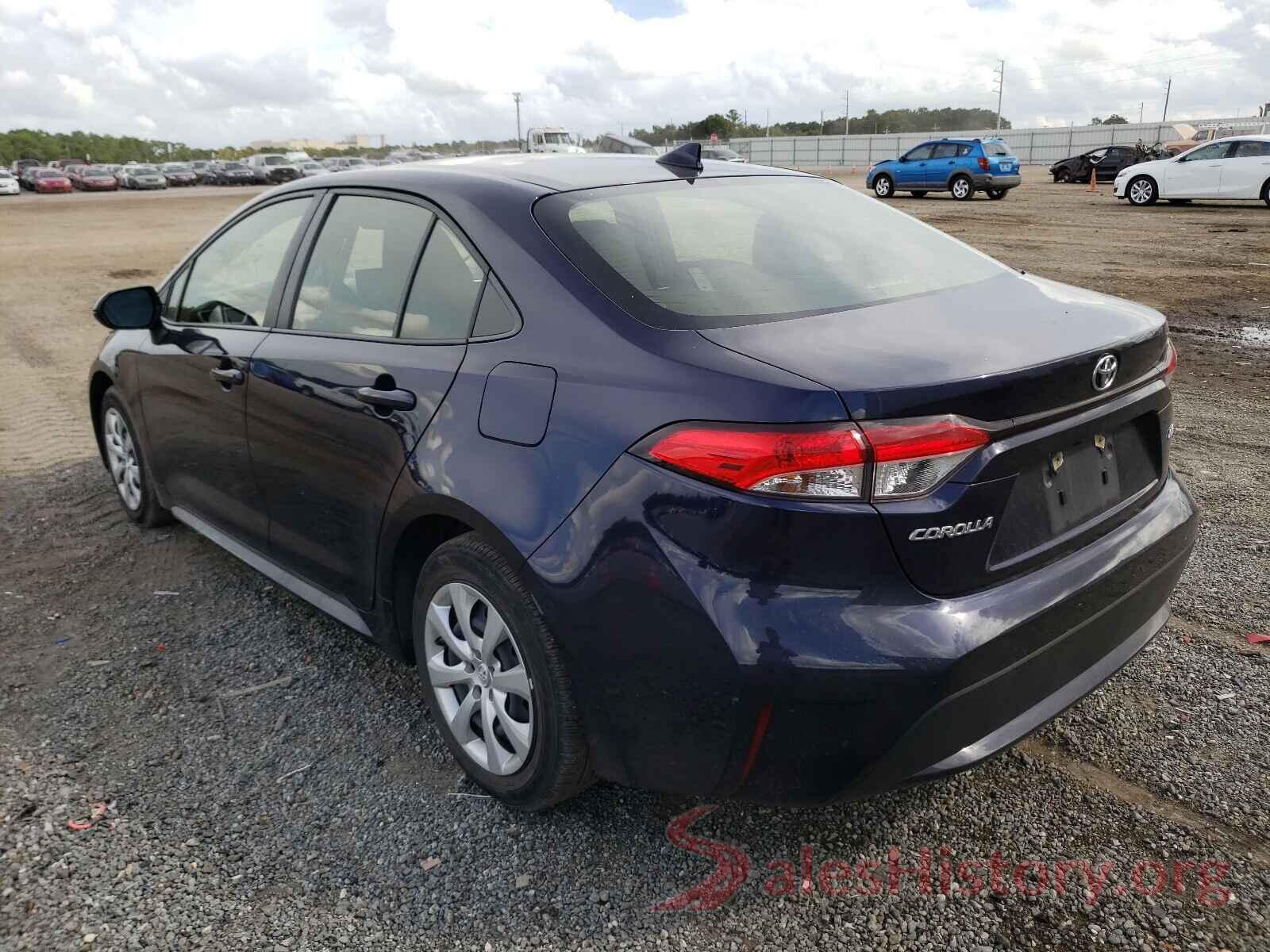 JTDEPRAE4LJ051676 2020 TOYOTA COROLLA