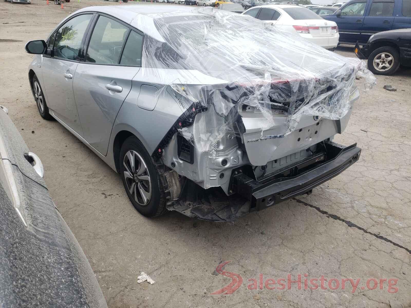 JTDKARFPXH3035508 2017 TOYOTA PRIUS