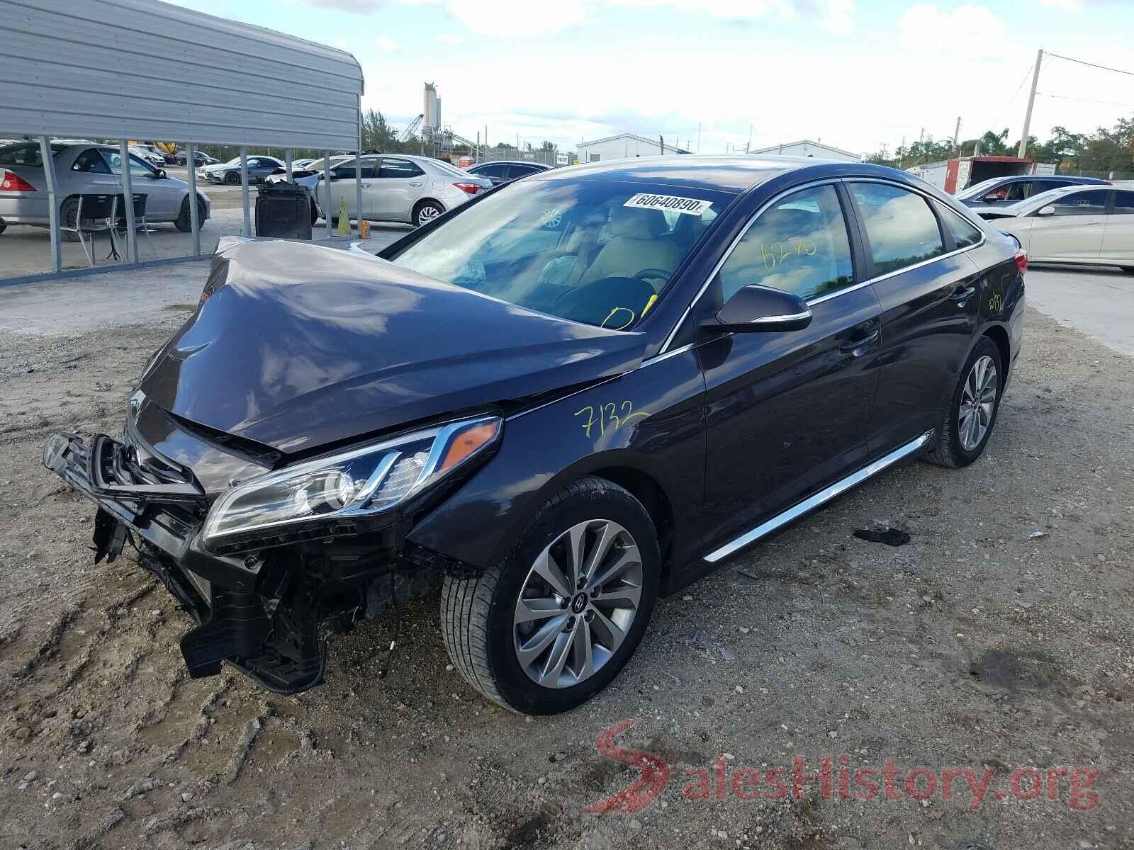 5NPE34AF7HH466563 2017 HYUNDAI SONATA