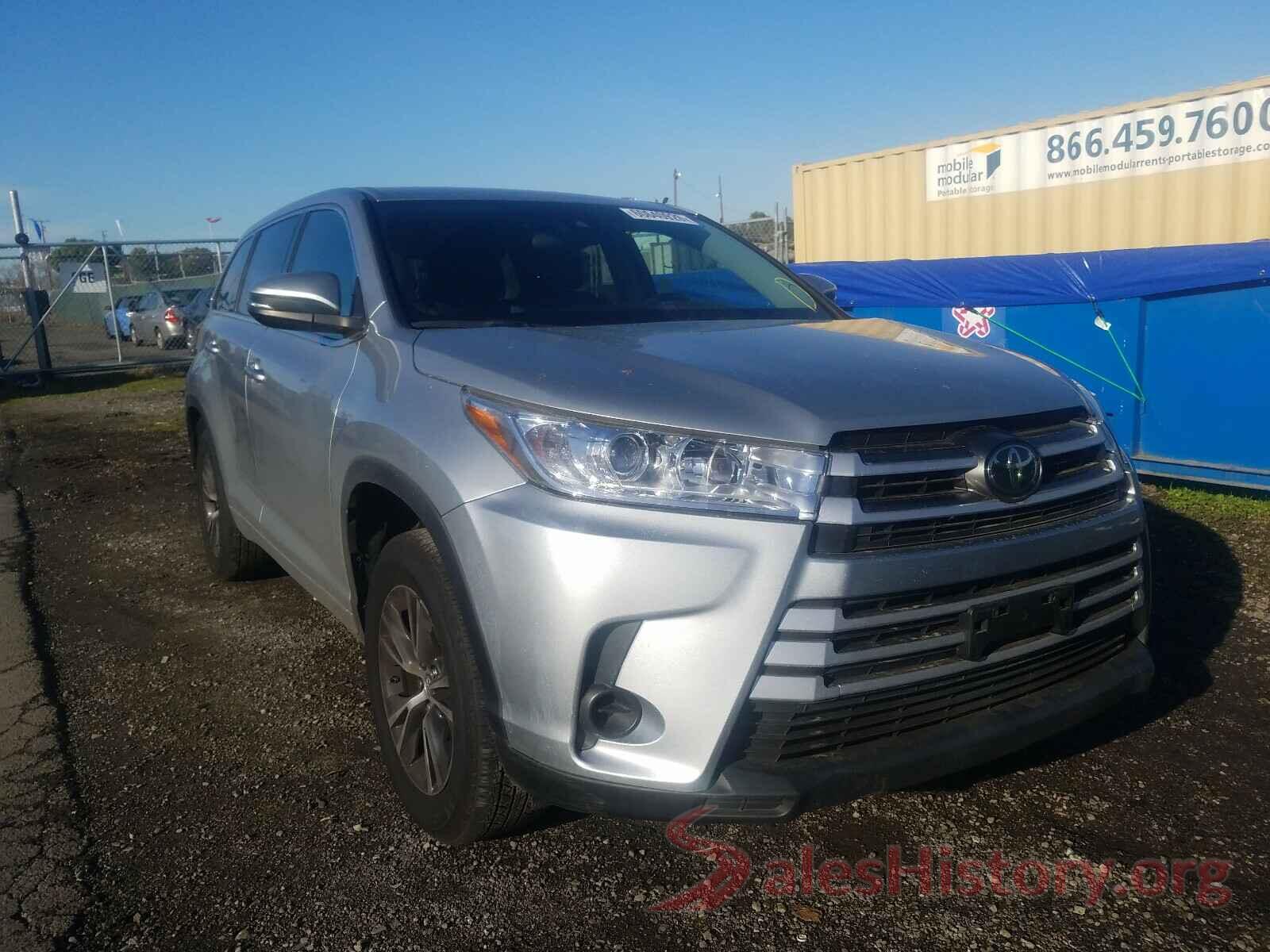 5TDZZRFH6HS220444 2017 TOYOTA HIGHLANDER