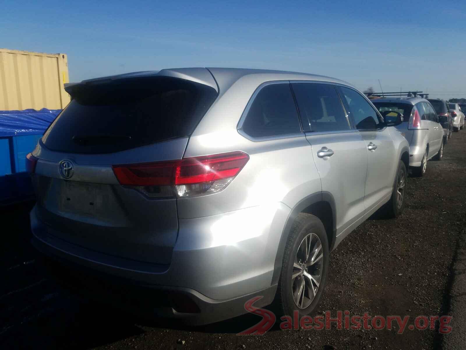 5TDZZRFH6HS220444 2017 TOYOTA HIGHLANDER