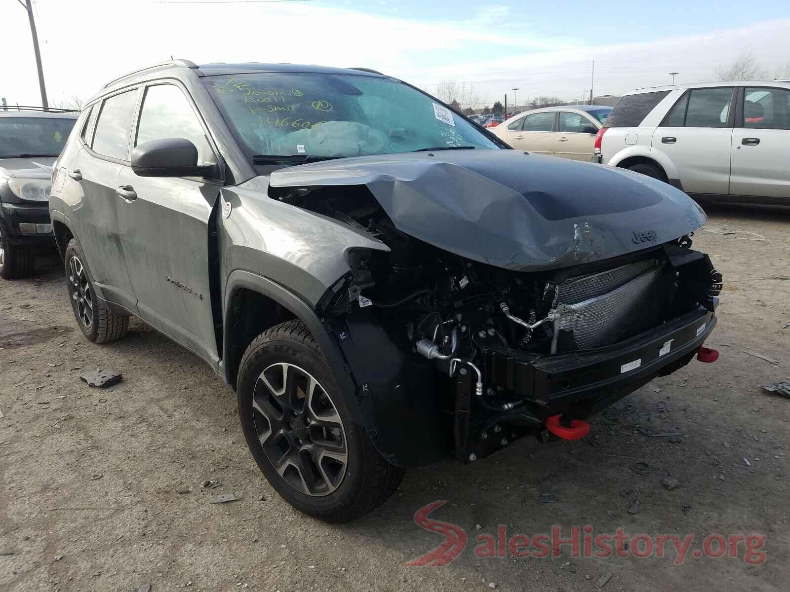 3C4NJDDB0LT146606 2020 JEEP COMPASS