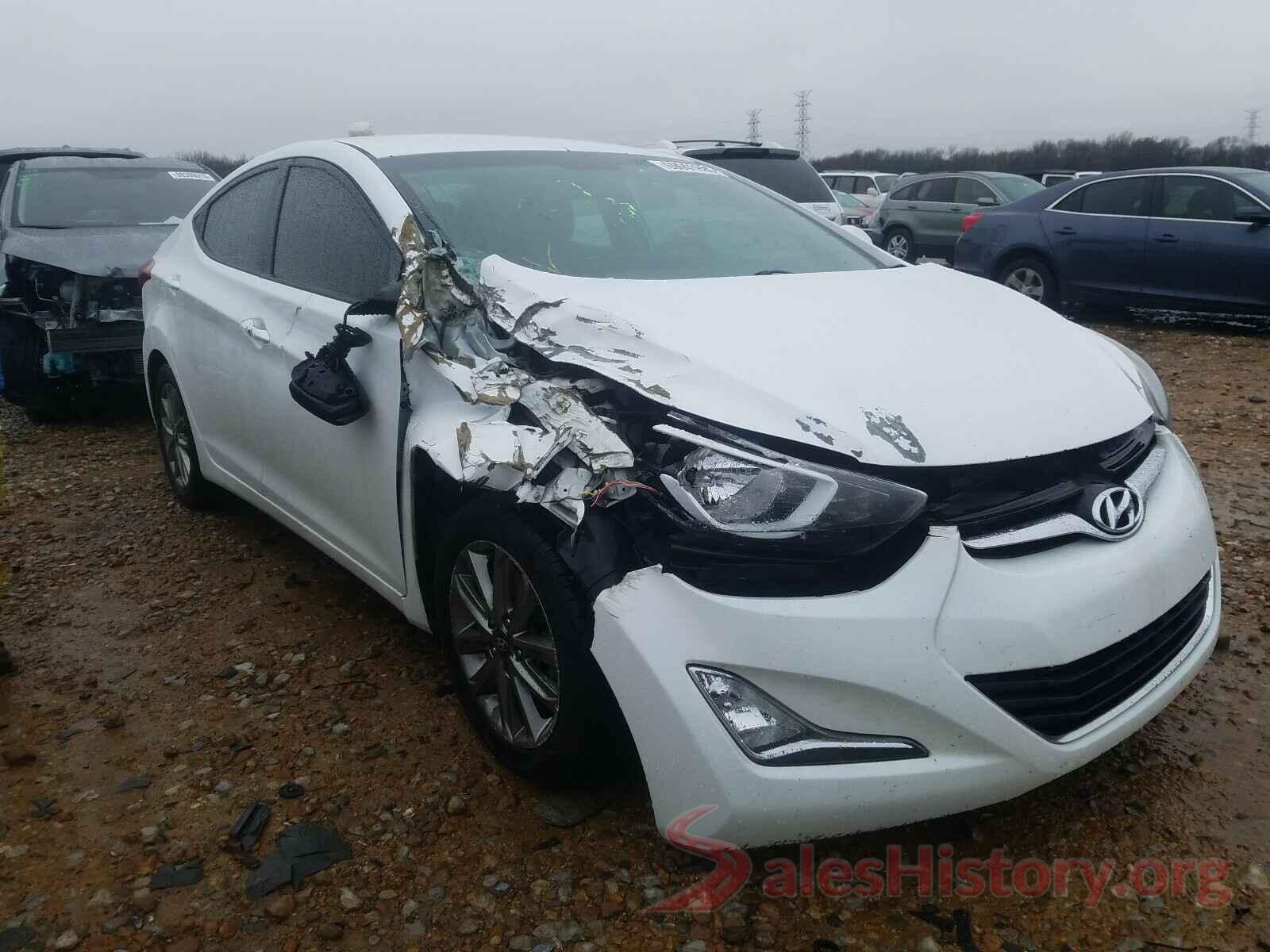 5NPDH4AE3GH742465 2016 HYUNDAI ELANTRA