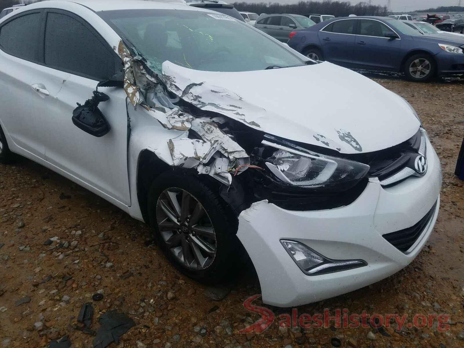 5NPDH4AE3GH742465 2016 HYUNDAI ELANTRA