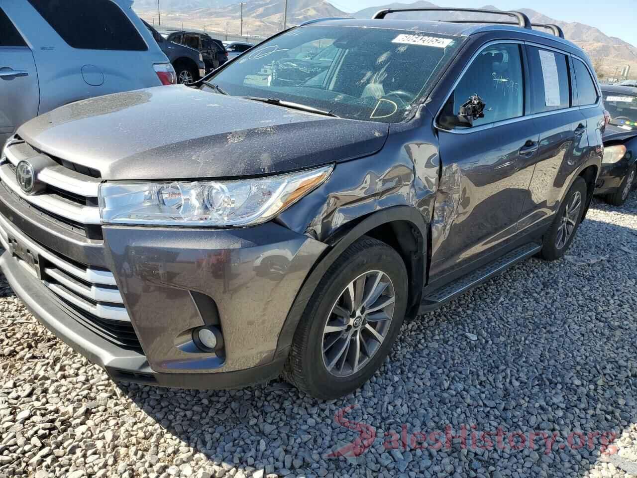 5TDJZRFH9KS575502 2019 TOYOTA HIGHLANDER