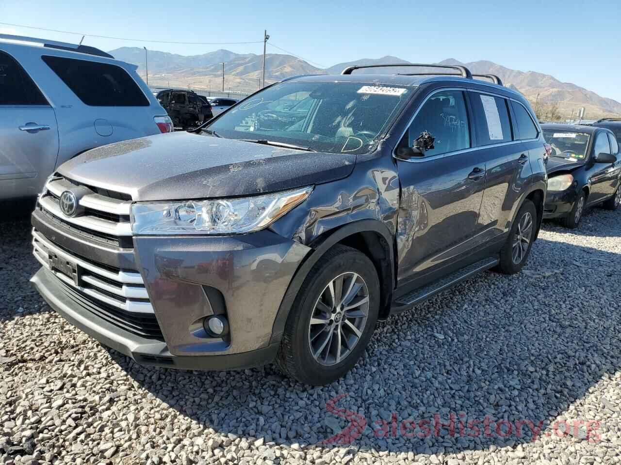 5TDJZRFH9KS575502 2019 TOYOTA HIGHLANDER