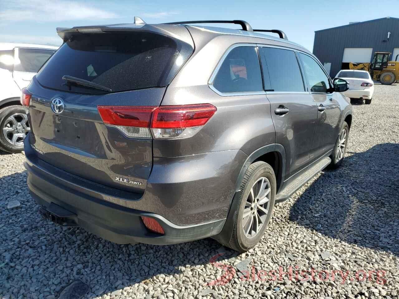 5TDJZRFH9KS575502 2019 TOYOTA HIGHLANDER