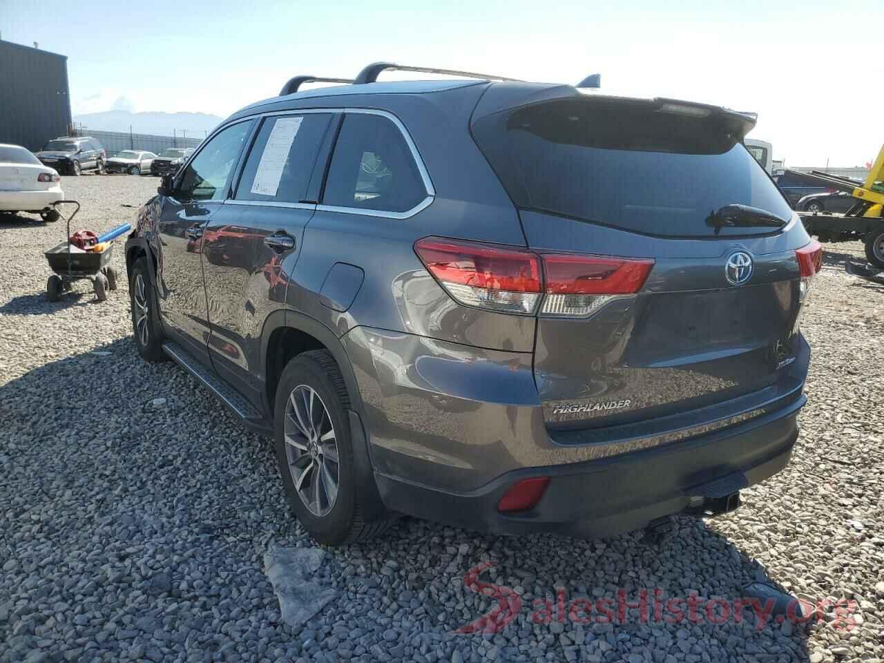 5TDJZRFH9KS575502 2019 TOYOTA HIGHLANDER