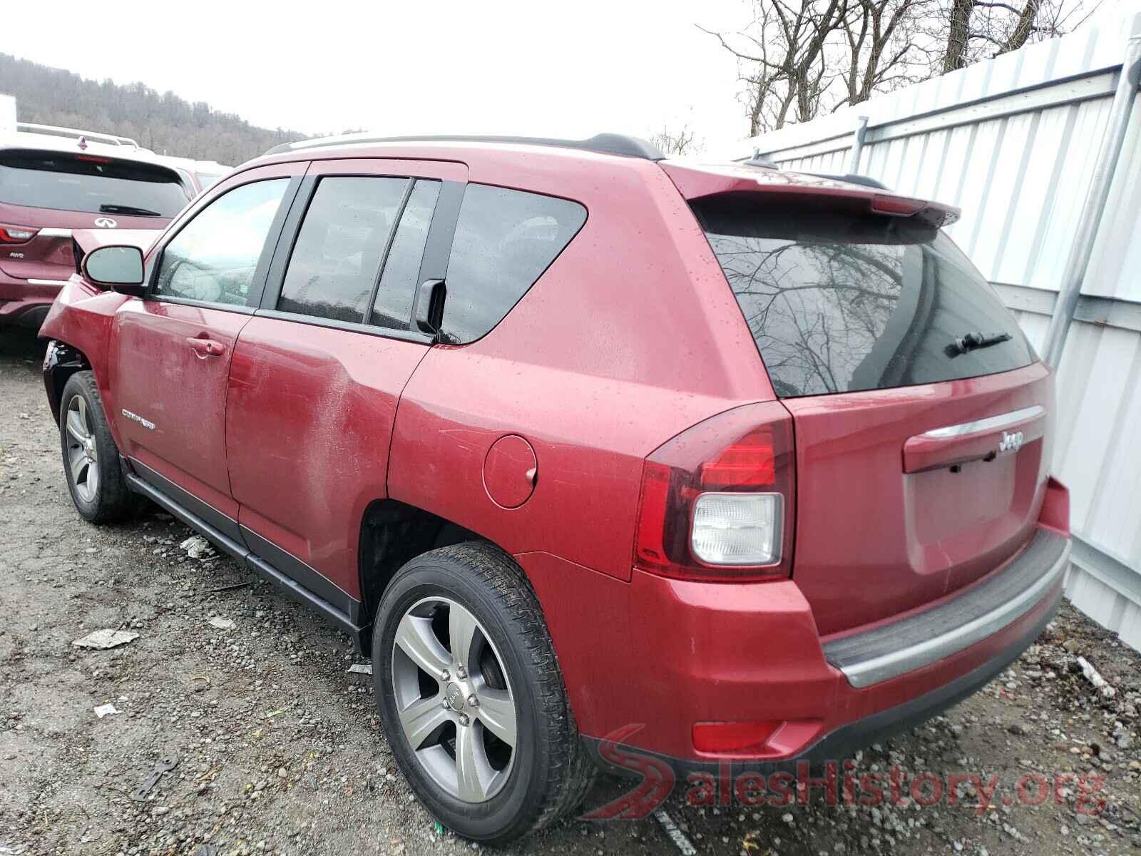 1C4NJCEB8HD165927 2017 JEEP COMPASS