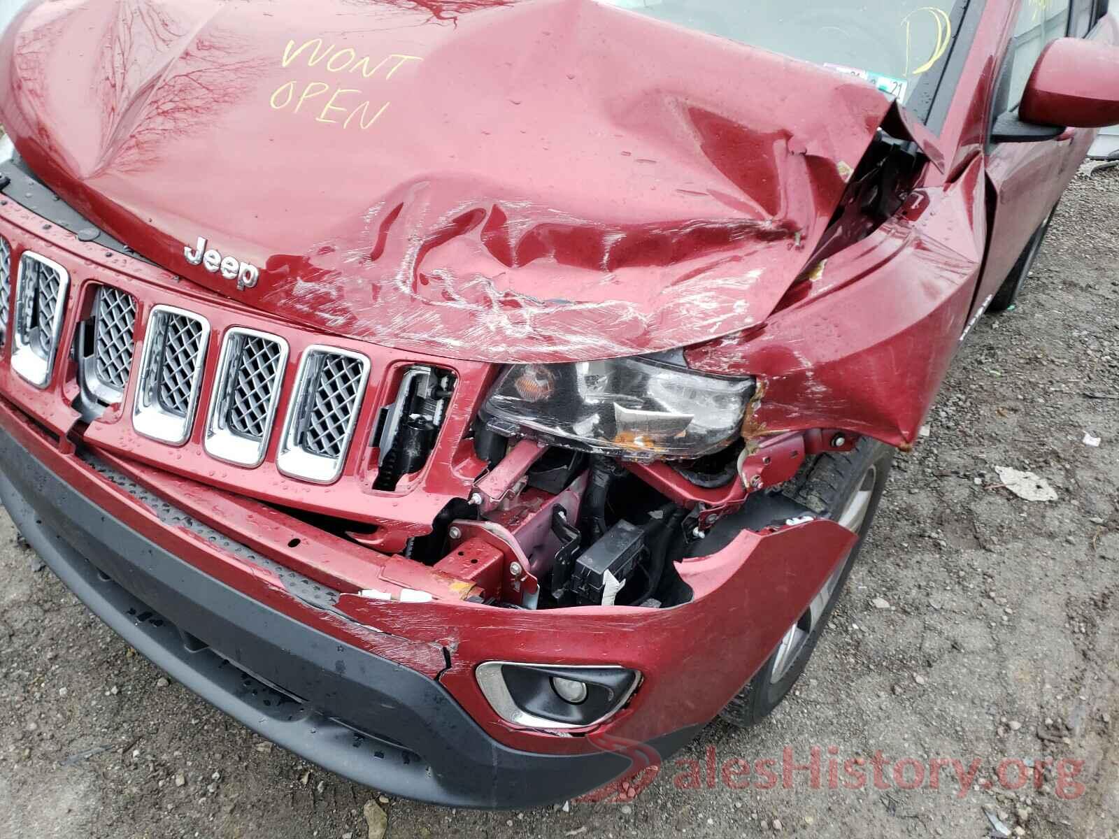 1C4NJCEB8HD165927 2017 JEEP COMPASS