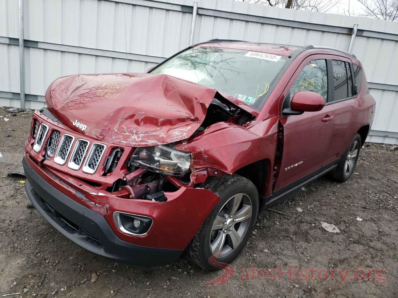 1C4NJCEB8HD165927 2017 JEEP COMPASS