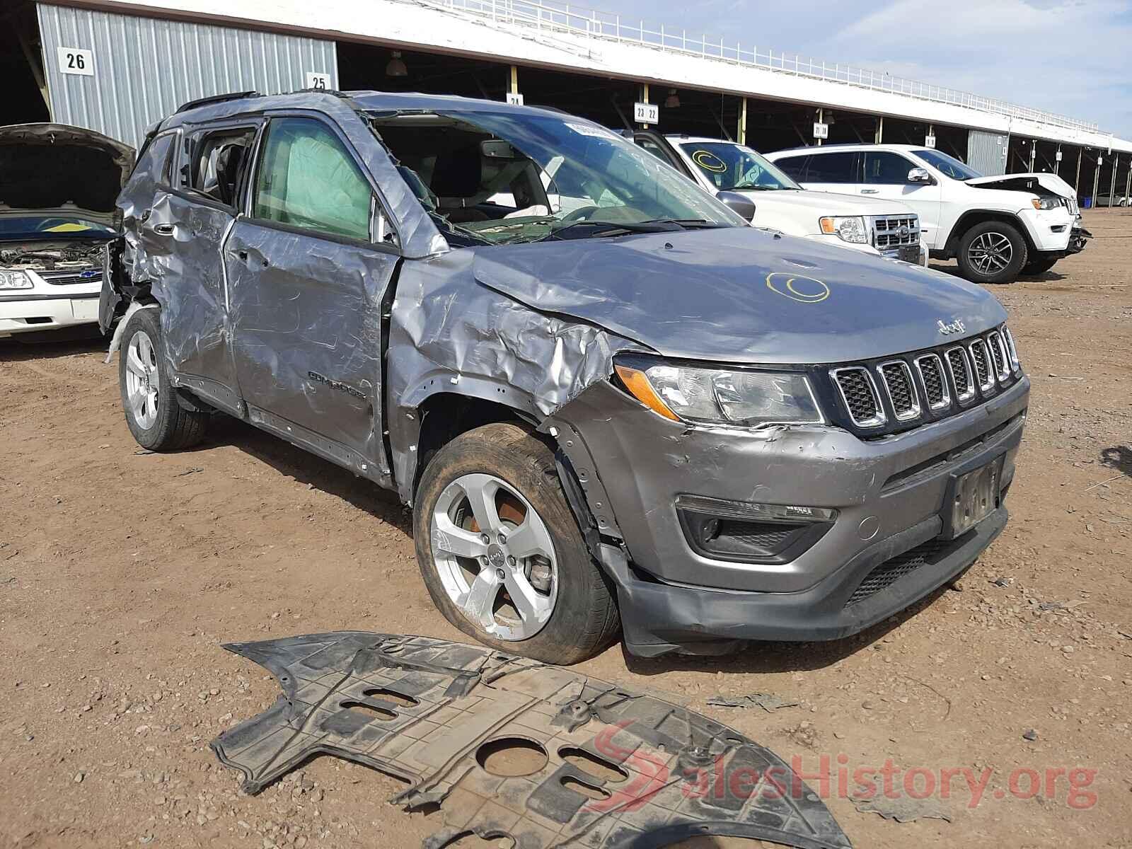 3C4NJDBB0KT597116 2019 JEEP COMPASS