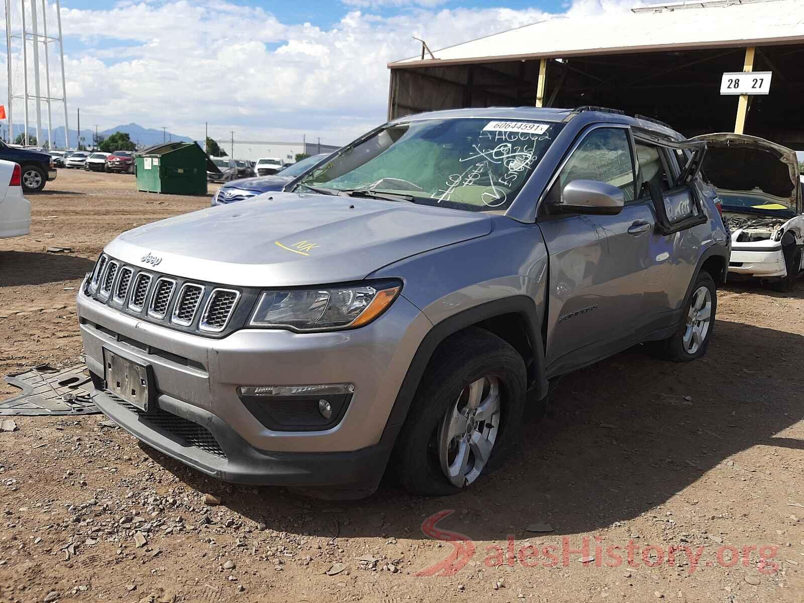 3C4NJDBB0KT597116 2019 JEEP COMPASS