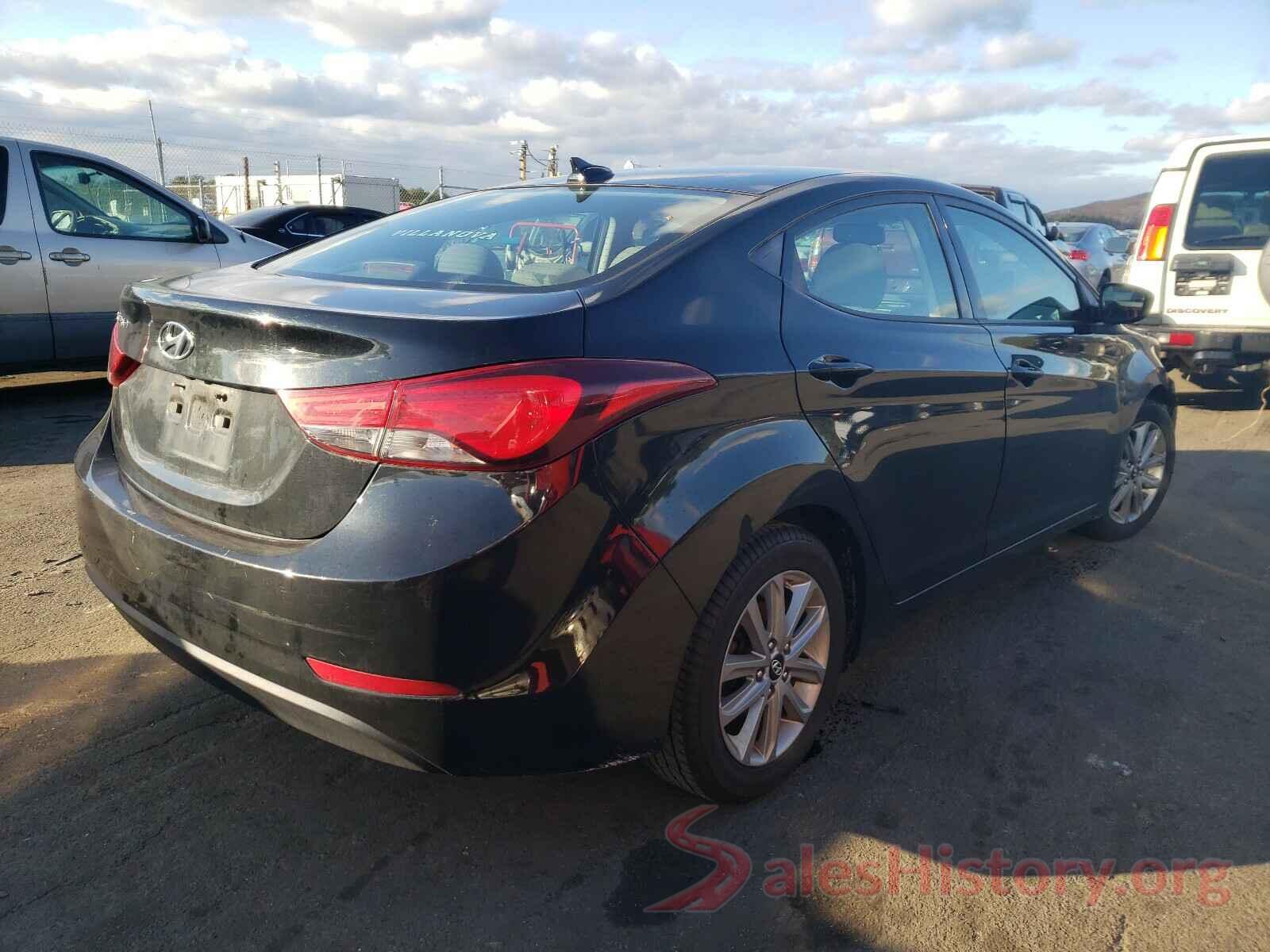 5NPDH4AE6GH683847 2016 HYUNDAI ELANTRA