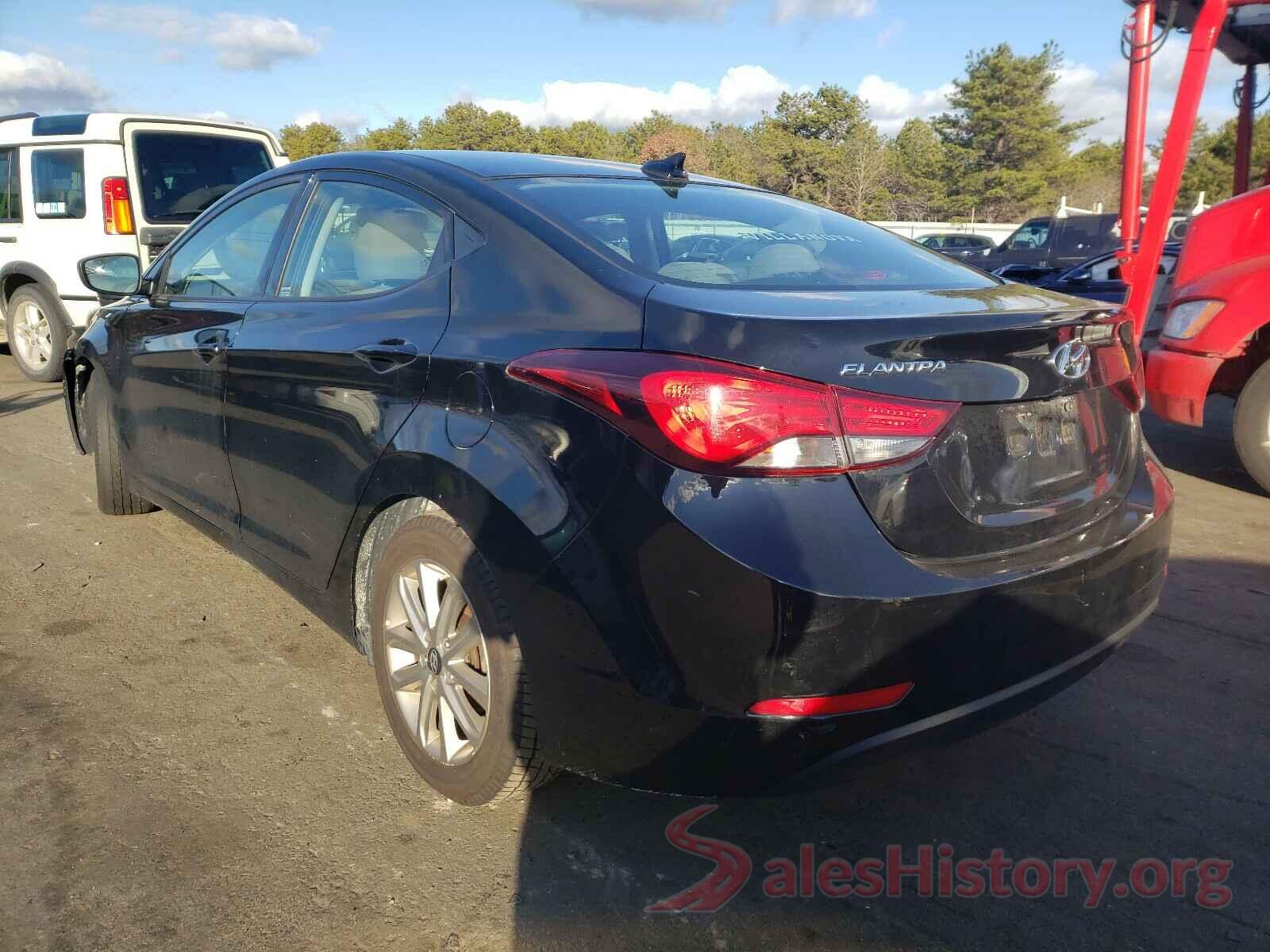 5NPDH4AE6GH683847 2016 HYUNDAI ELANTRA