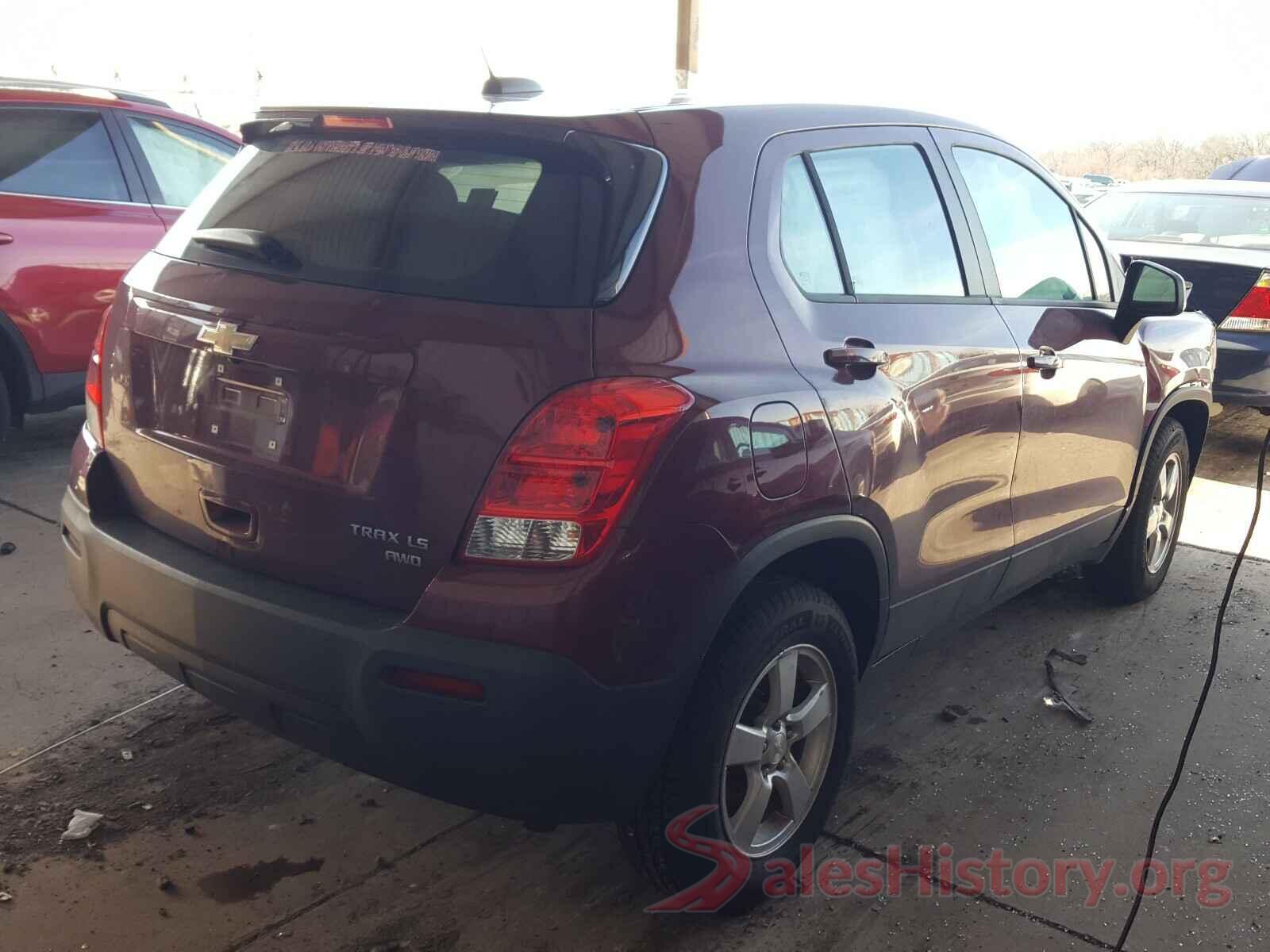 3GNCJNSB9GL231120 2016 CHEVROLET TRAX