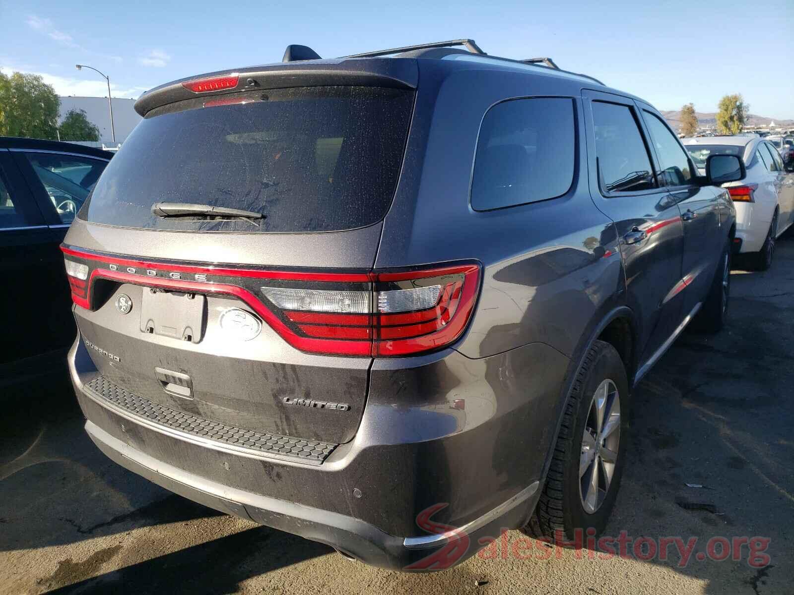 1C4RDHDG4GC455489 2016 DODGE DURANGO