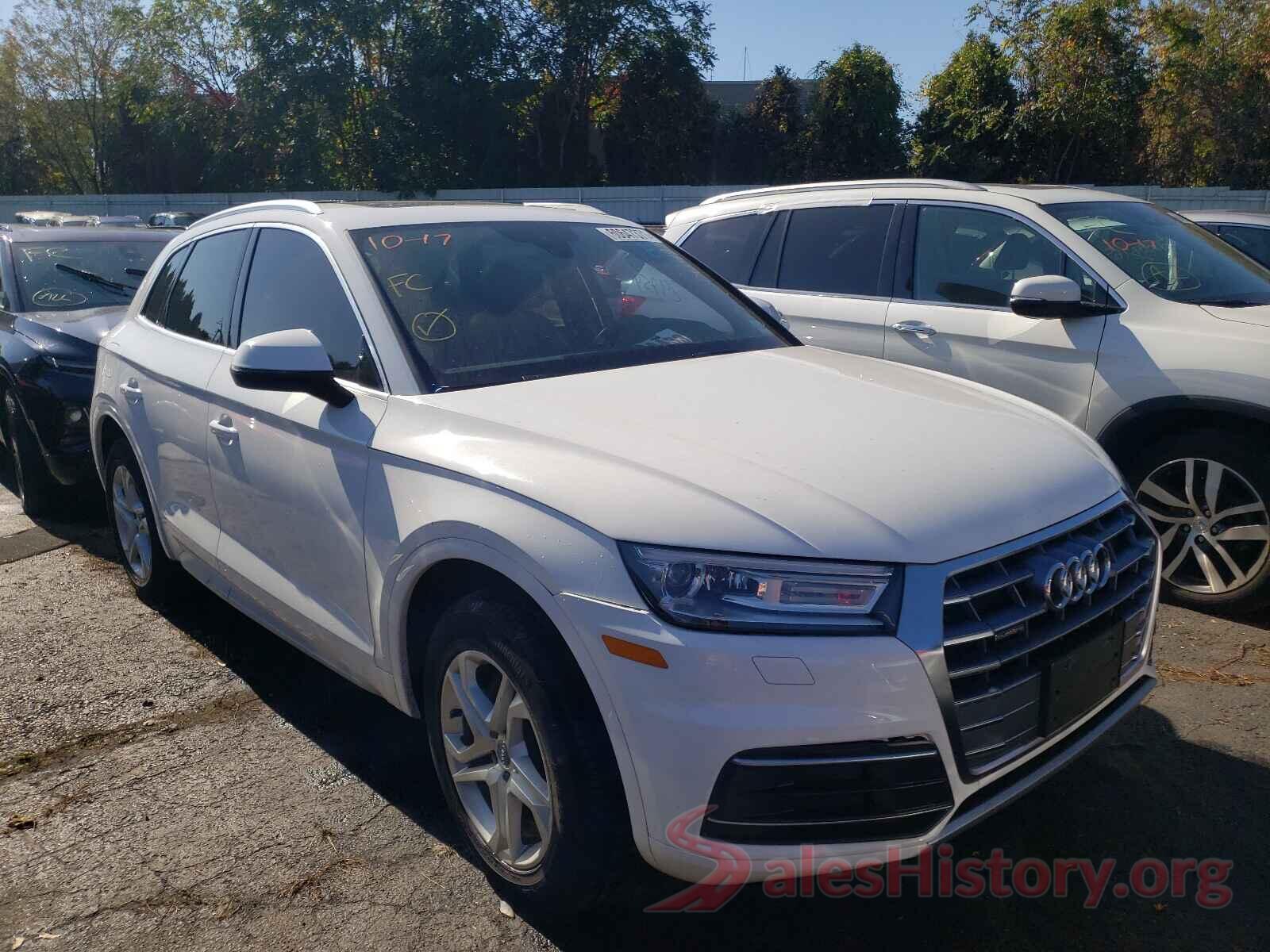 WA1ANAFY2K2080038 2019 AUDI Q5