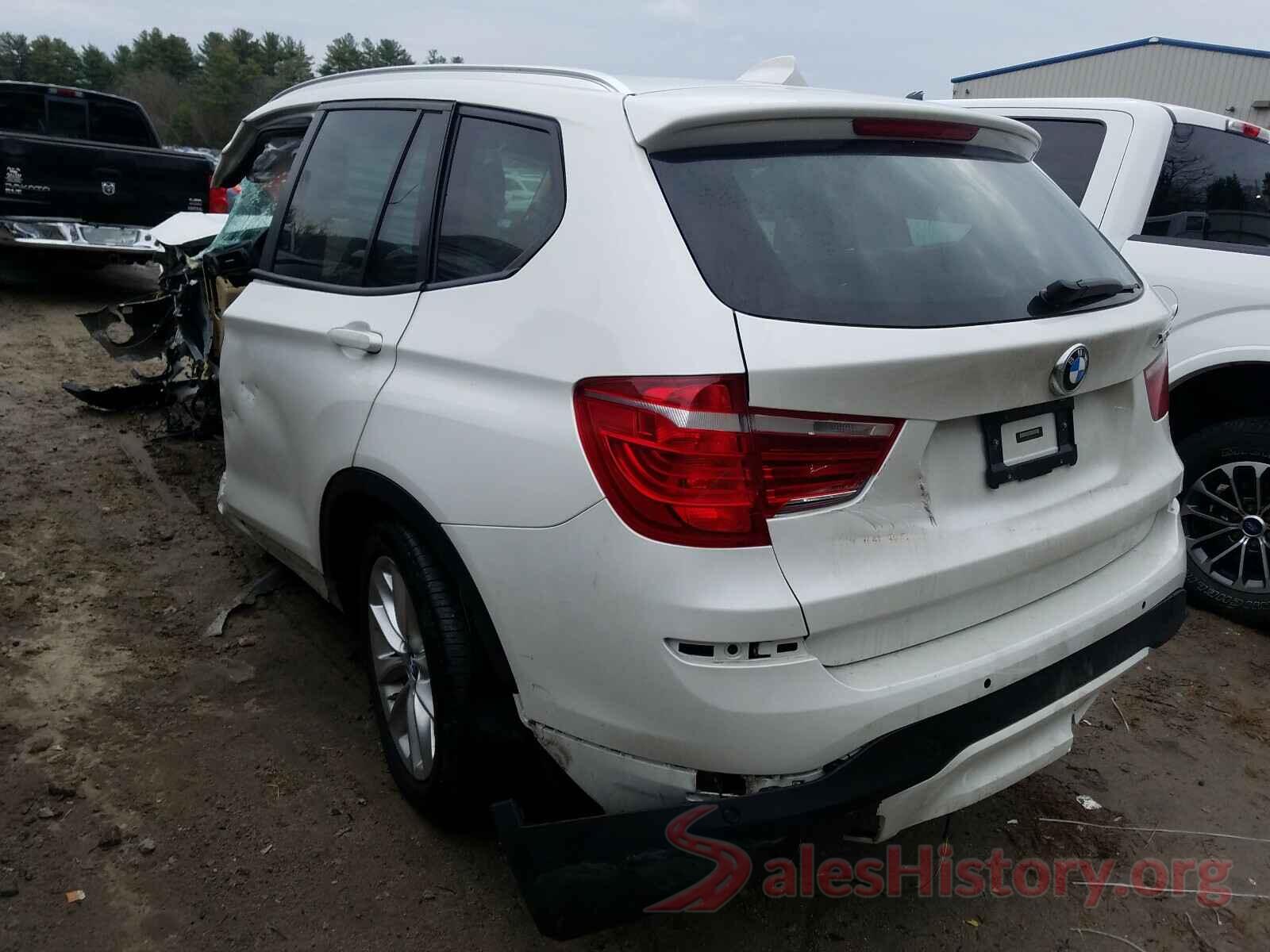 5UXWX9C59G0D90125 2016 BMW X3