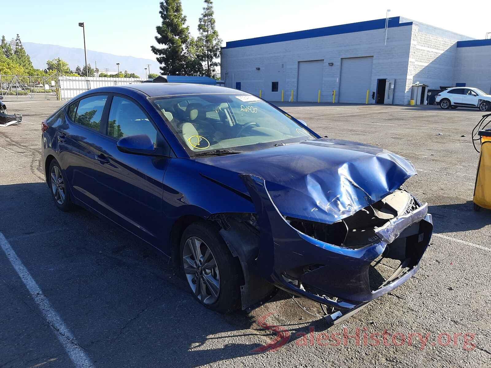 5NPD84LF9JH305809 2018 HYUNDAI ELANTRA