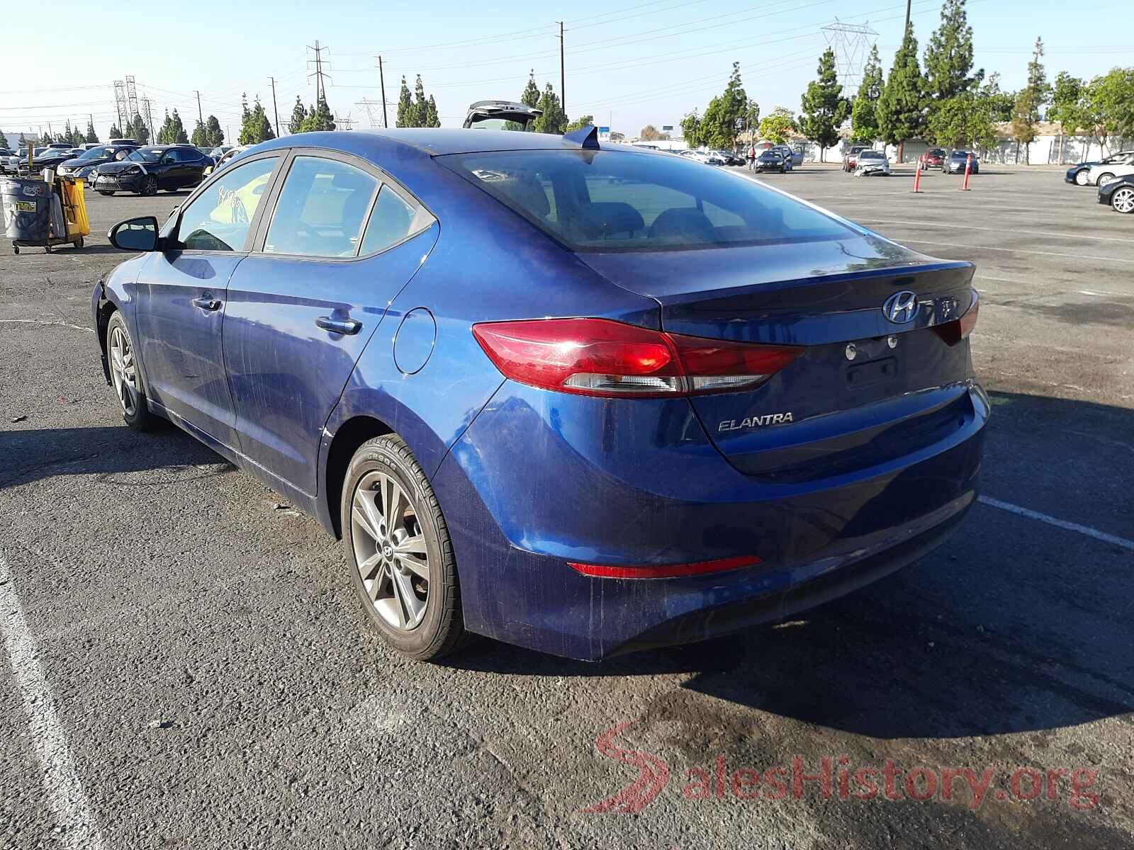 5NPD84LF9JH305809 2018 HYUNDAI ELANTRA