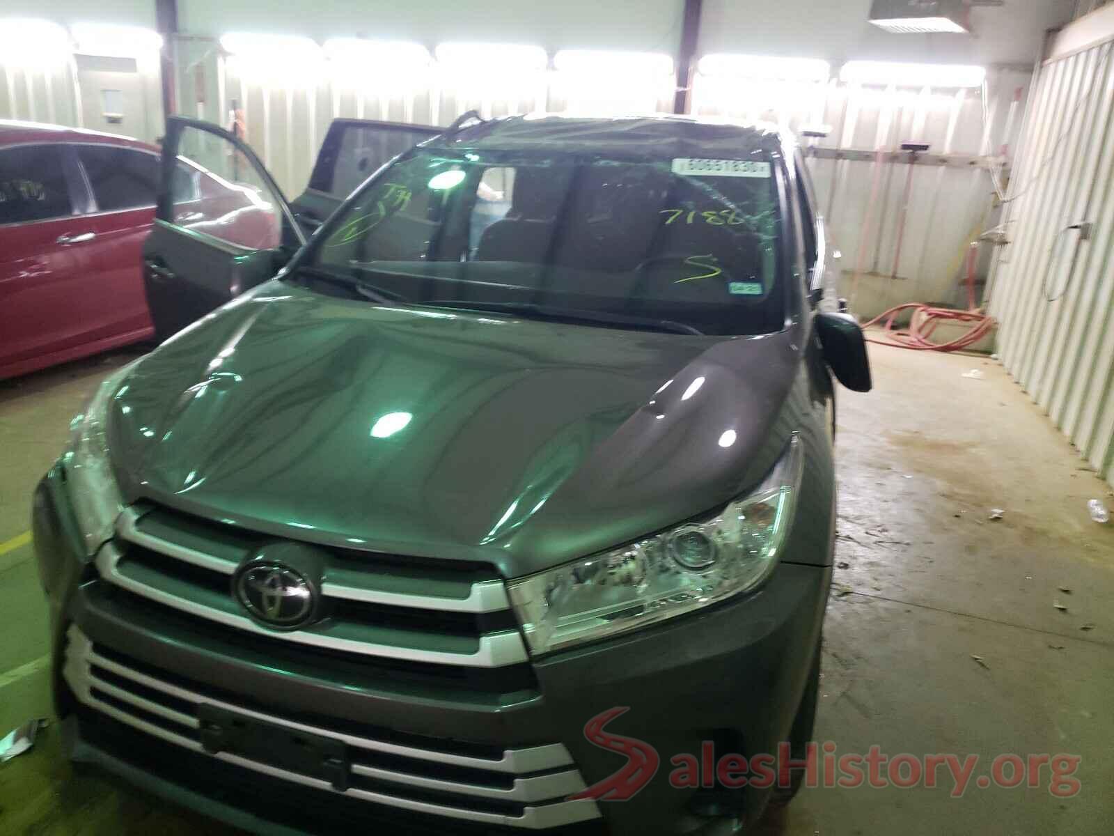 5TDZARFH5KS047188 2019 TOYOTA HIGHLANDER