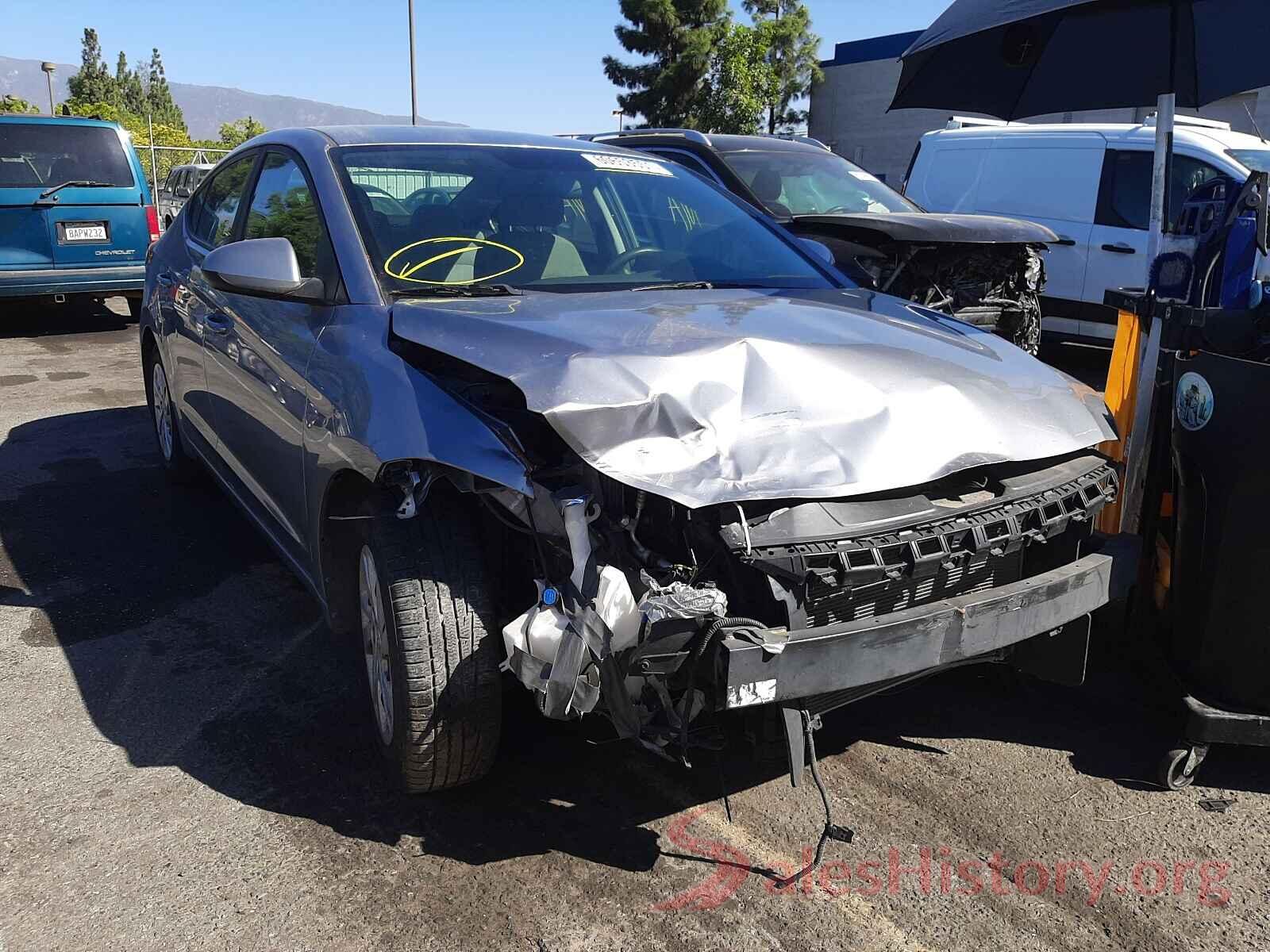 5NPD74LF3HH148887 2017 HYUNDAI ELANTRA