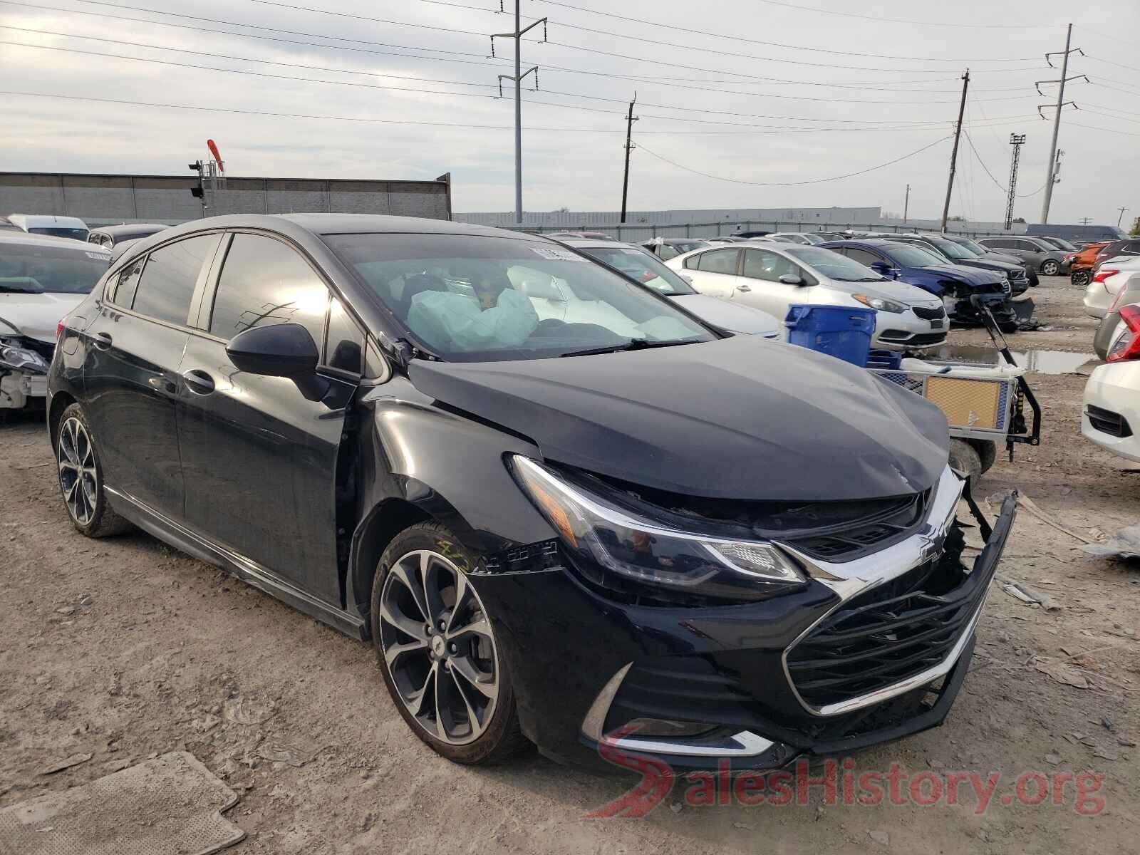 3G1BH6SE2KS583737 2019 CHEVROLET CRUZE