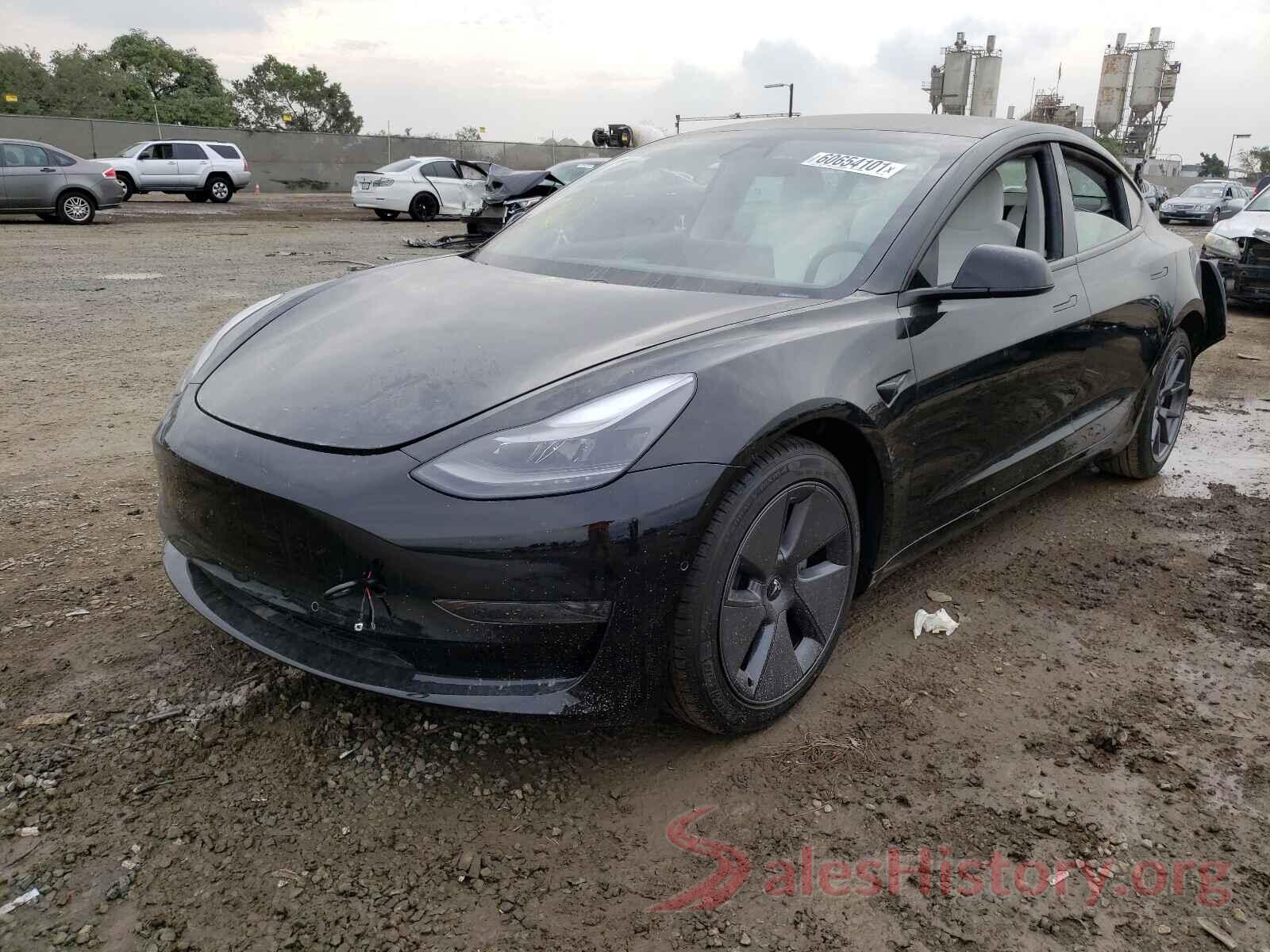 5YJ3E1EA5MF018569 2021 TESLA MODEL 3