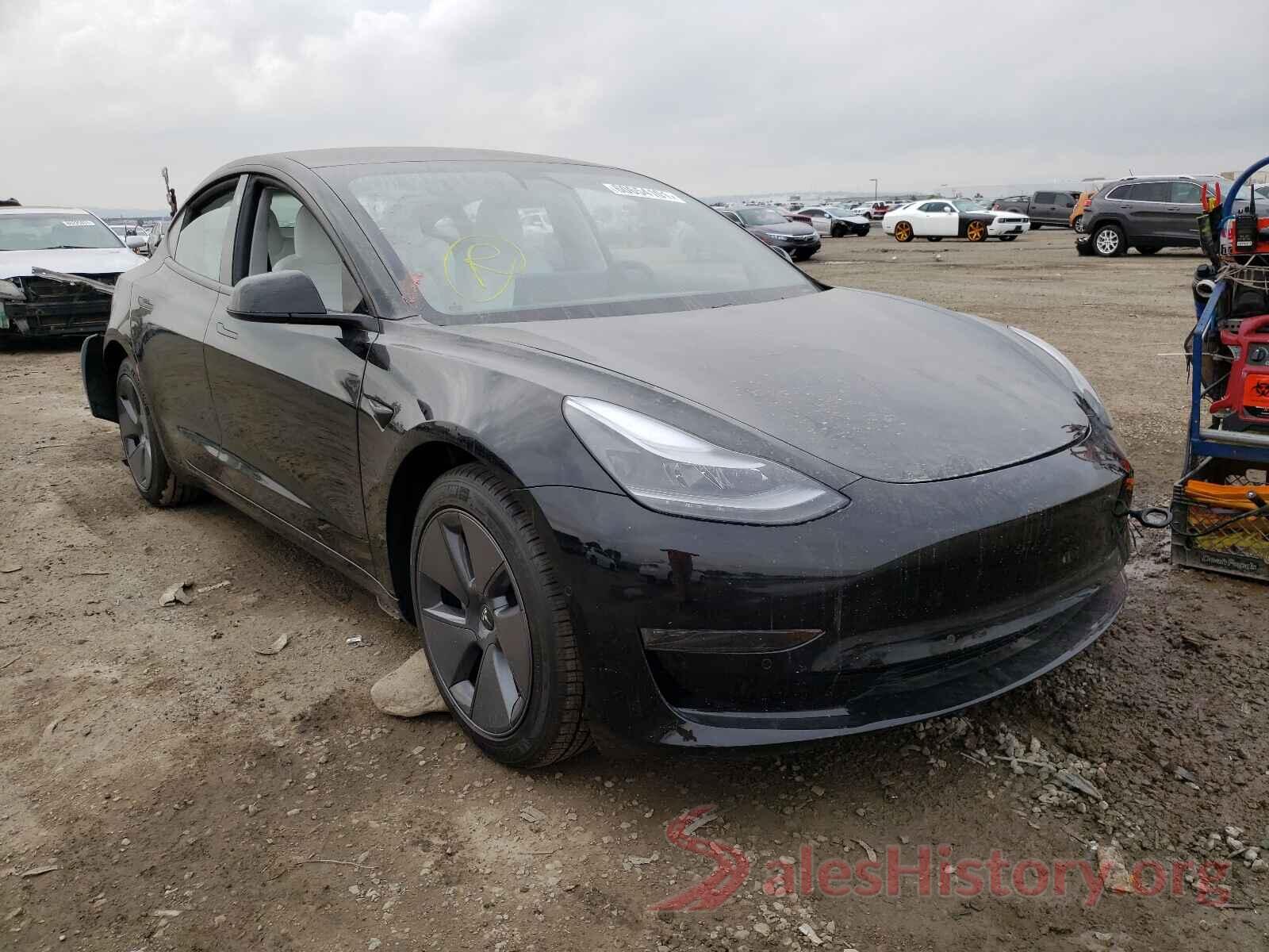 5YJ3E1EA5MF018569 2021 TESLA MODEL 3