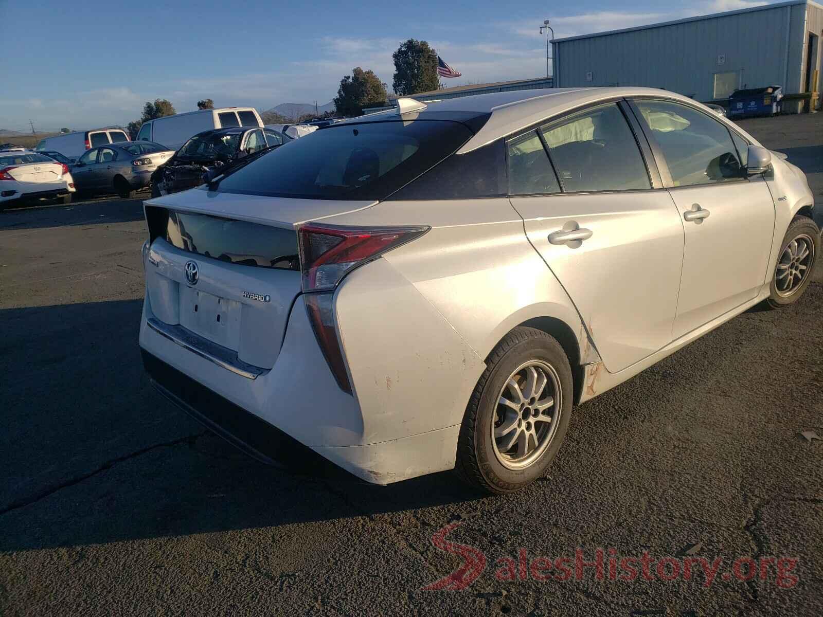 JTDKARFU1G3011926 2016 TOYOTA PRIUS