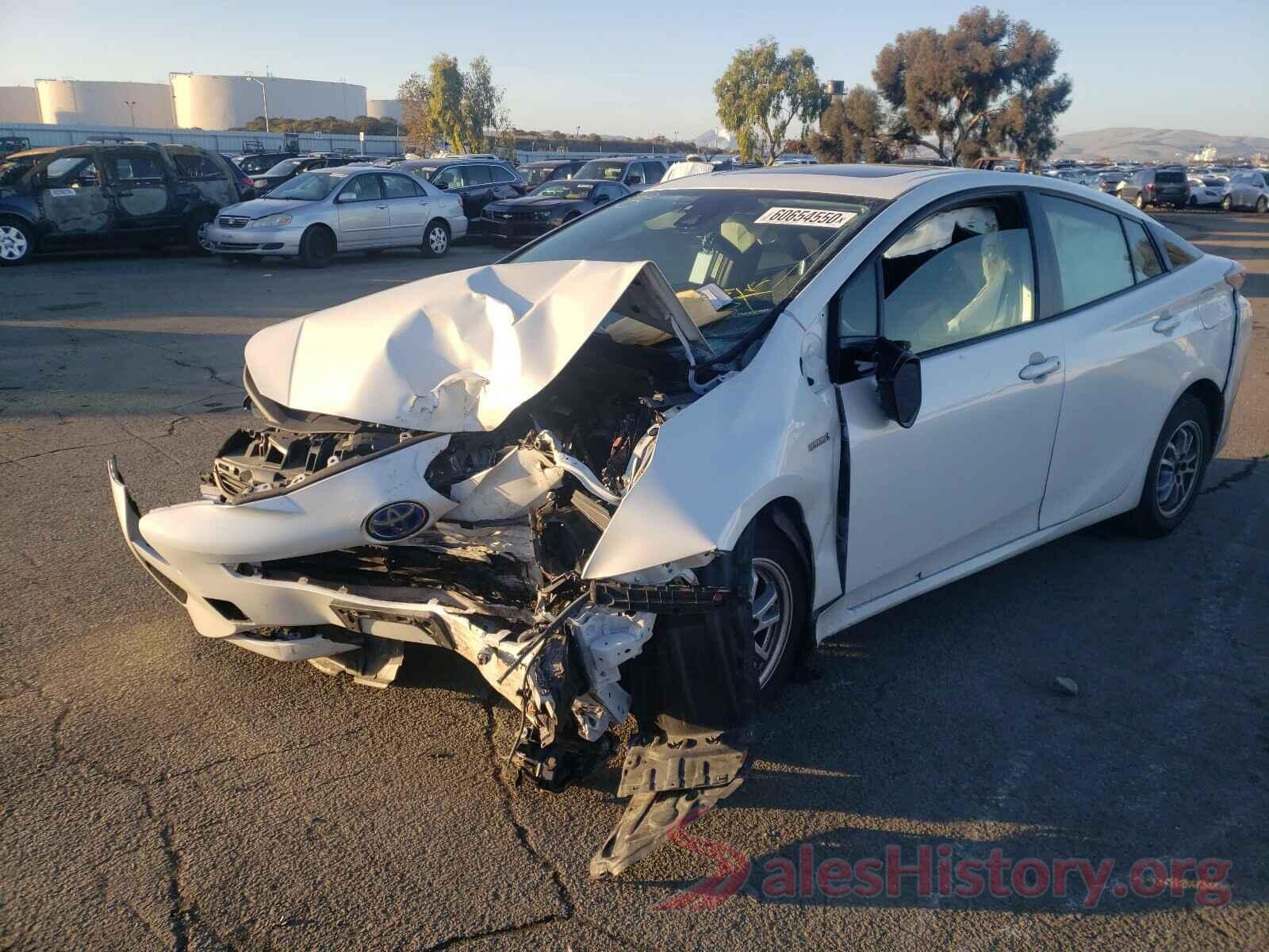 JTDKARFU1G3011926 2016 TOYOTA PRIUS