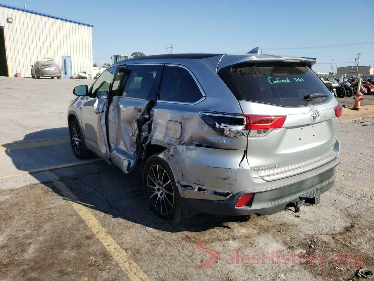 5TDJZRFH3HS445823 2017 TOYOTA HIGHLANDER