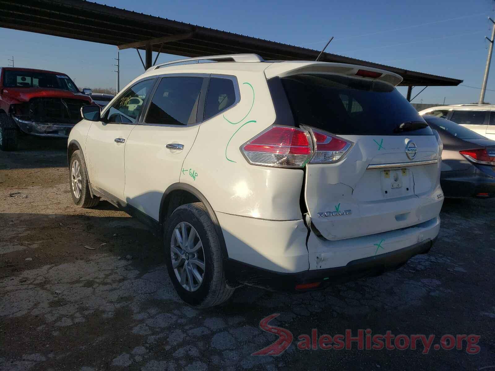 KNMAT2MV0GP726827 2016 NISSAN ROGUE