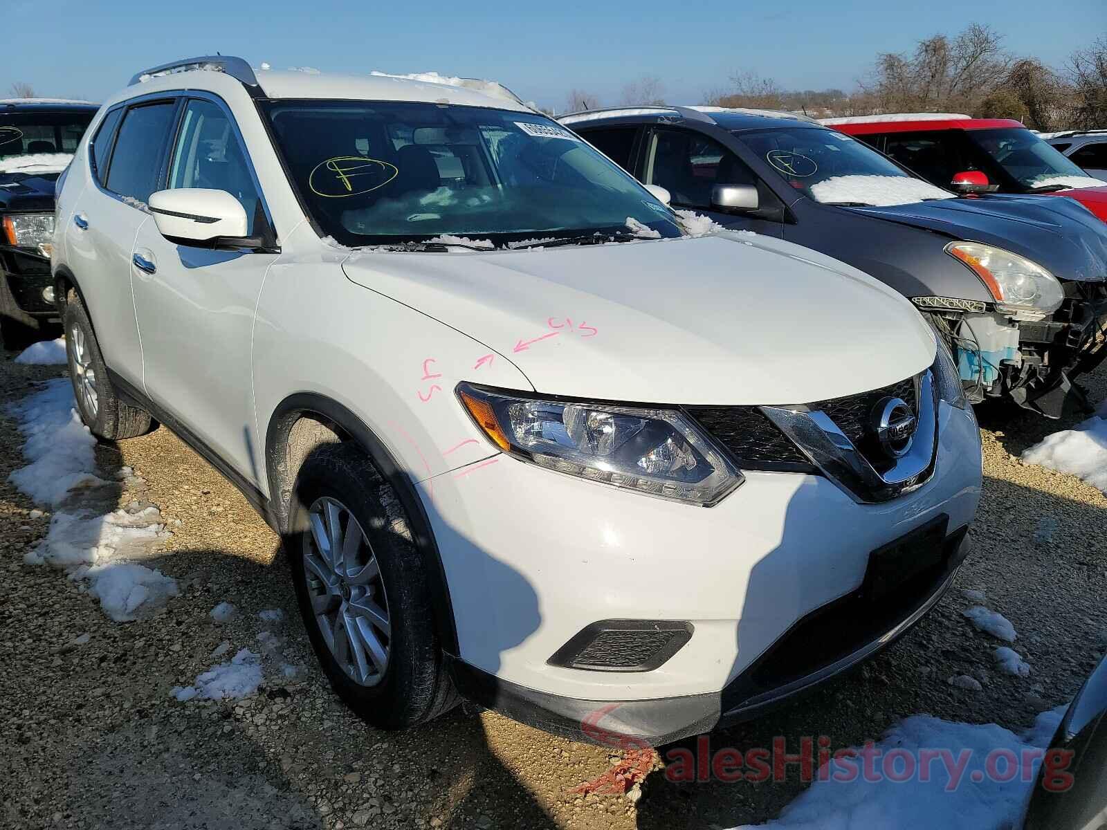 KNMAT2MV0GP726827 2016 NISSAN ROGUE