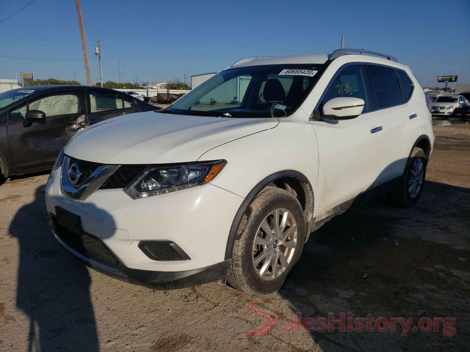 KNMAT2MV0GP726827 2016 NISSAN ROGUE