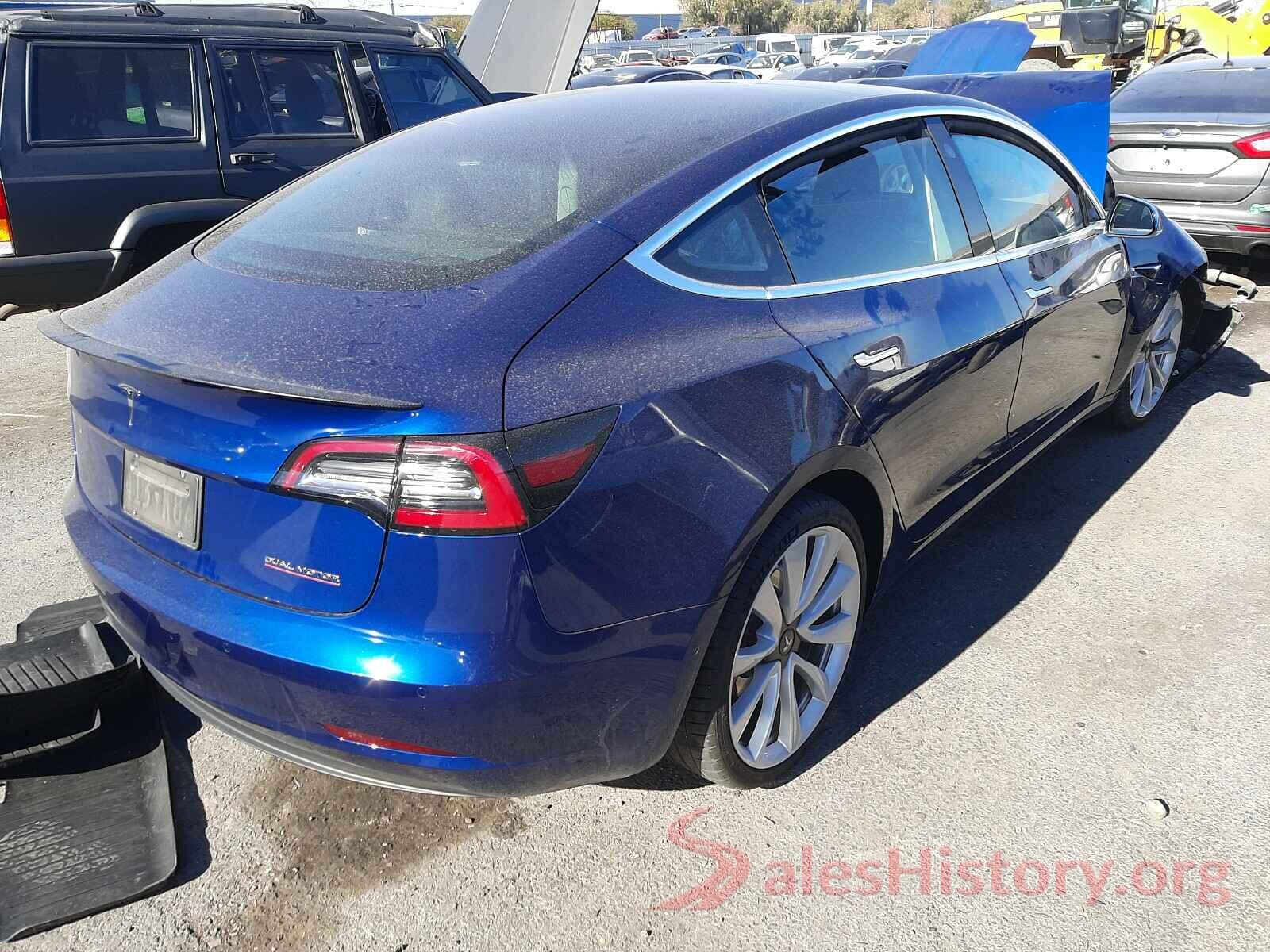 5YJ3E1EB9KF464519 2019 TESLA MODEL 3