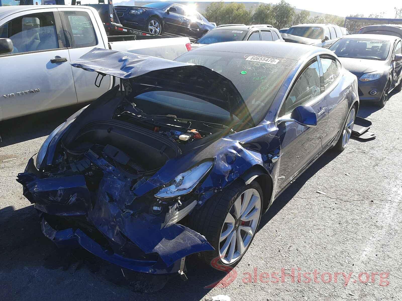 5YJ3E1EB9KF464519 2019 TESLA MODEL 3