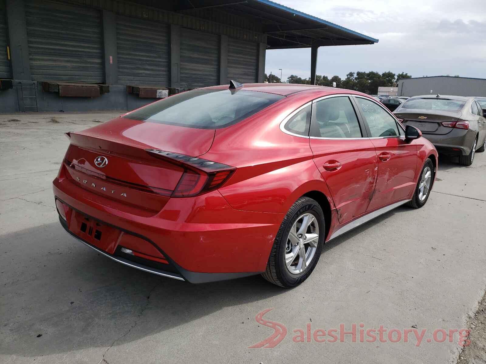 5NPEG4JA1MH128613 2021 HYUNDAI SONATA