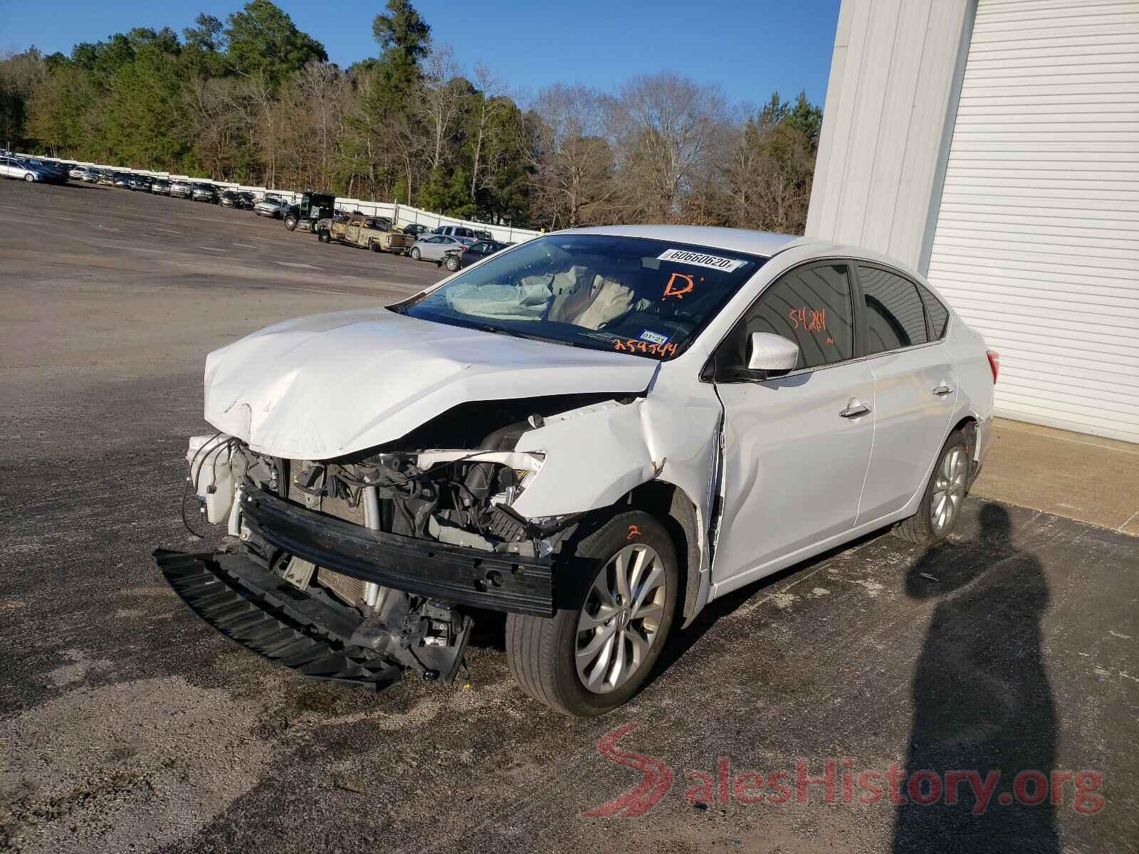 3N1AB7AP8KY259544 2019 NISSAN SENTRA