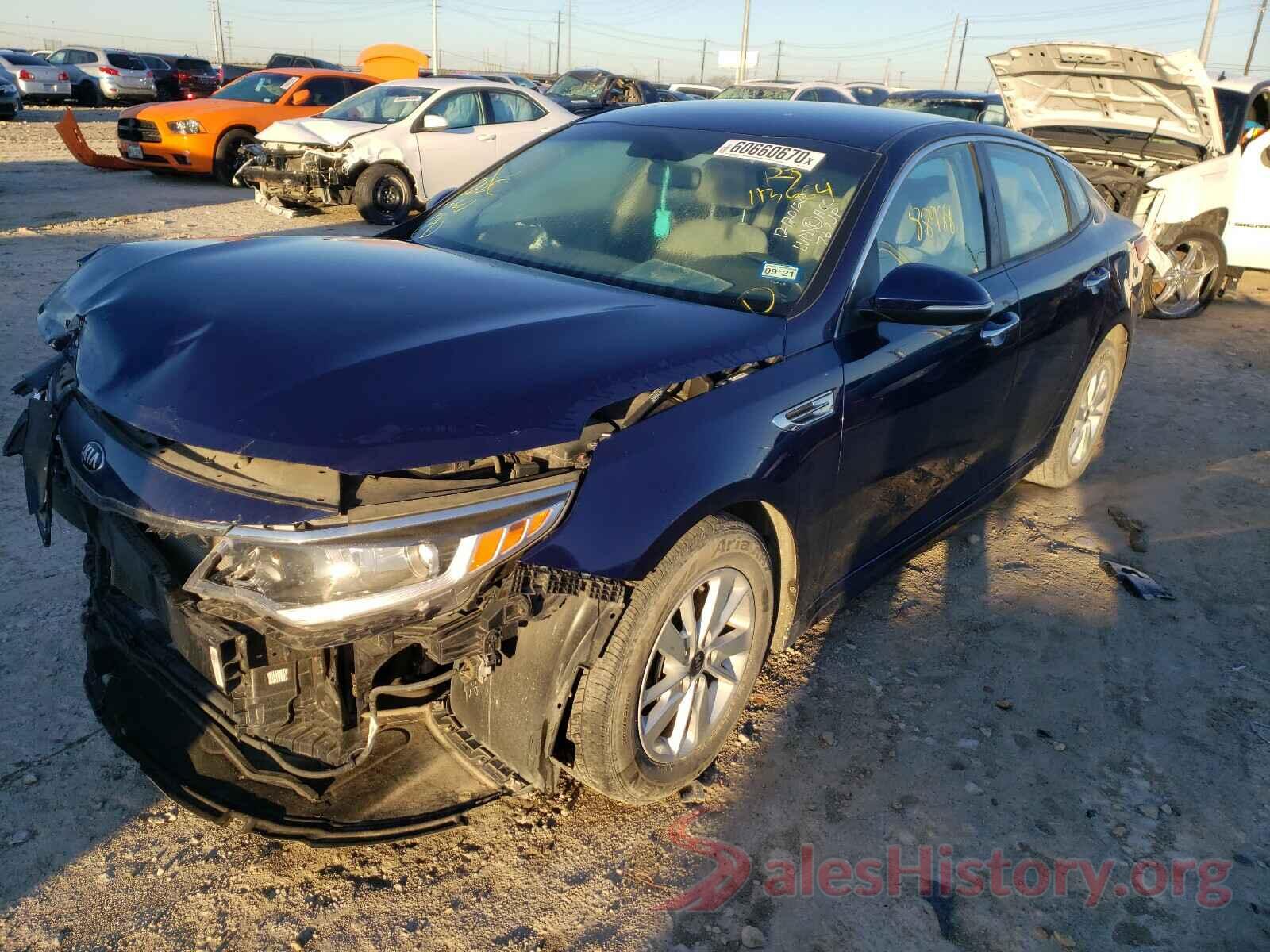 5XXGT4L35GG113664 2016 KIA OPTIMA