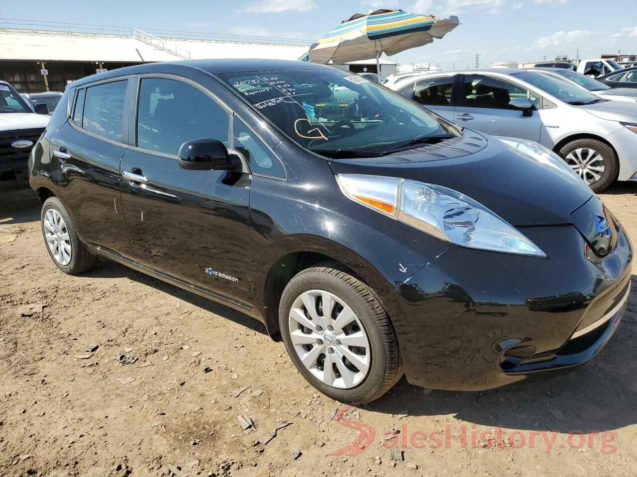 1N4AZ0CPXGC310593 2016 NISSAN LEAF