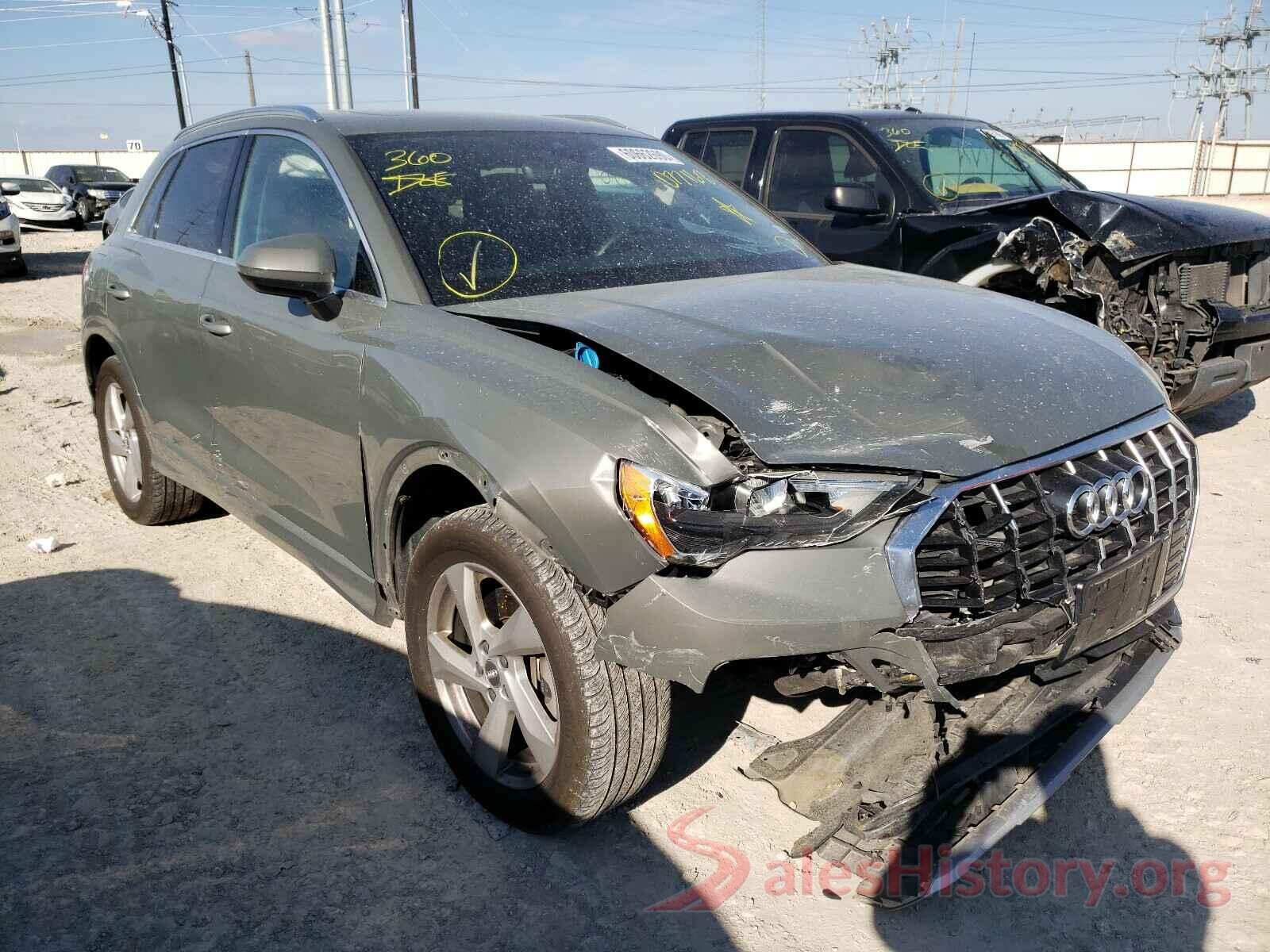 WA1AECF33K1077168 2019 AUDI Q3