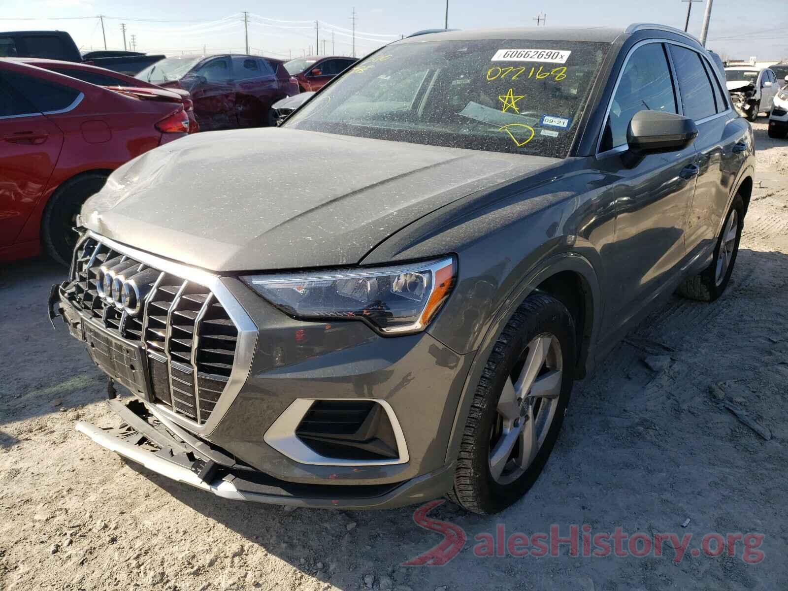 WA1AECF33K1077168 2019 AUDI Q3