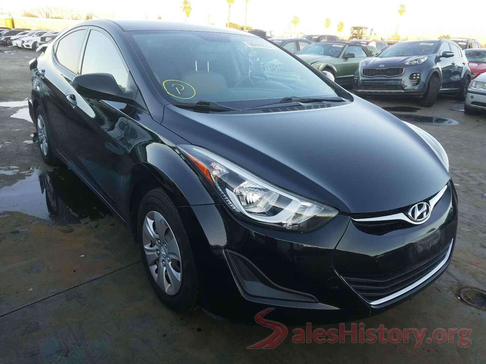 KMHDH4AE8GU512292 2016 HYUNDAI ELANTRA